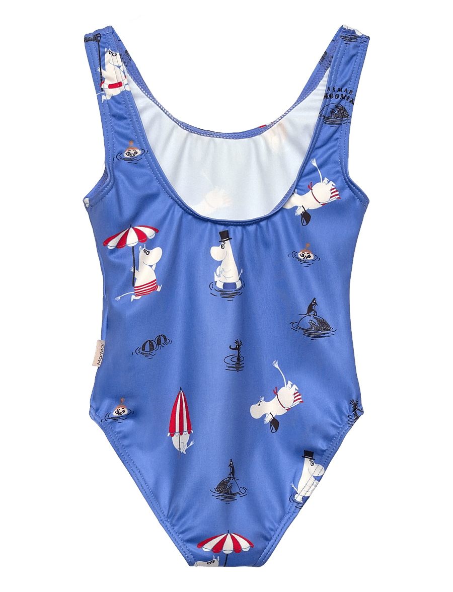 MarMar Copenhagen - Swallisa Bathing suit - badedragter - swimming moomin - 1