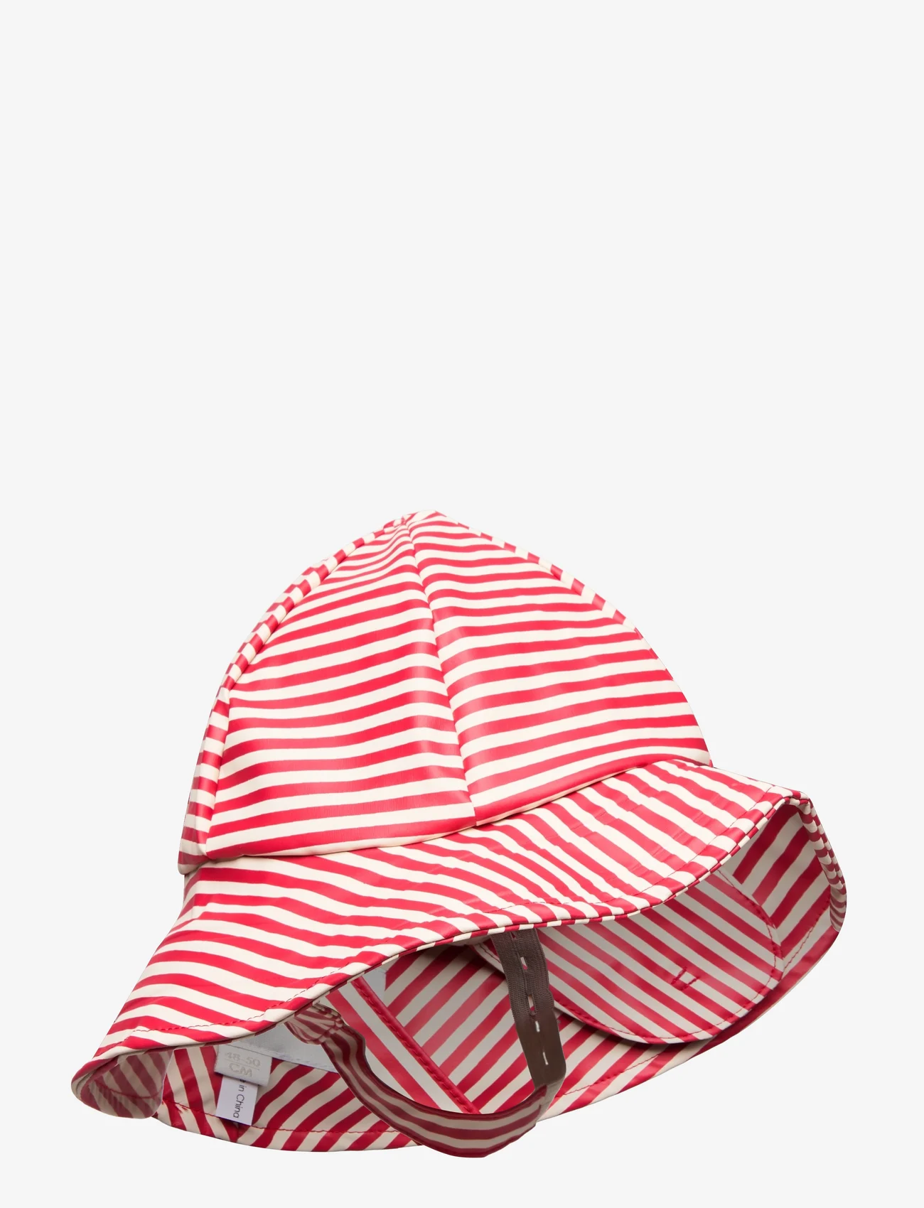 MarMar Copenhagen - Adi - rain hats - red dew stripe - 0