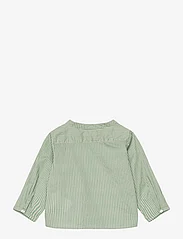 MarMar Copenhagen - Totoro - langermede skjorter - mint leaf stripes - 1