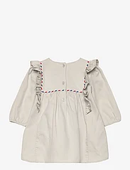MarMar Copenhagen - Dorvina - long-sleeved baby dresses - pearl grey - 1