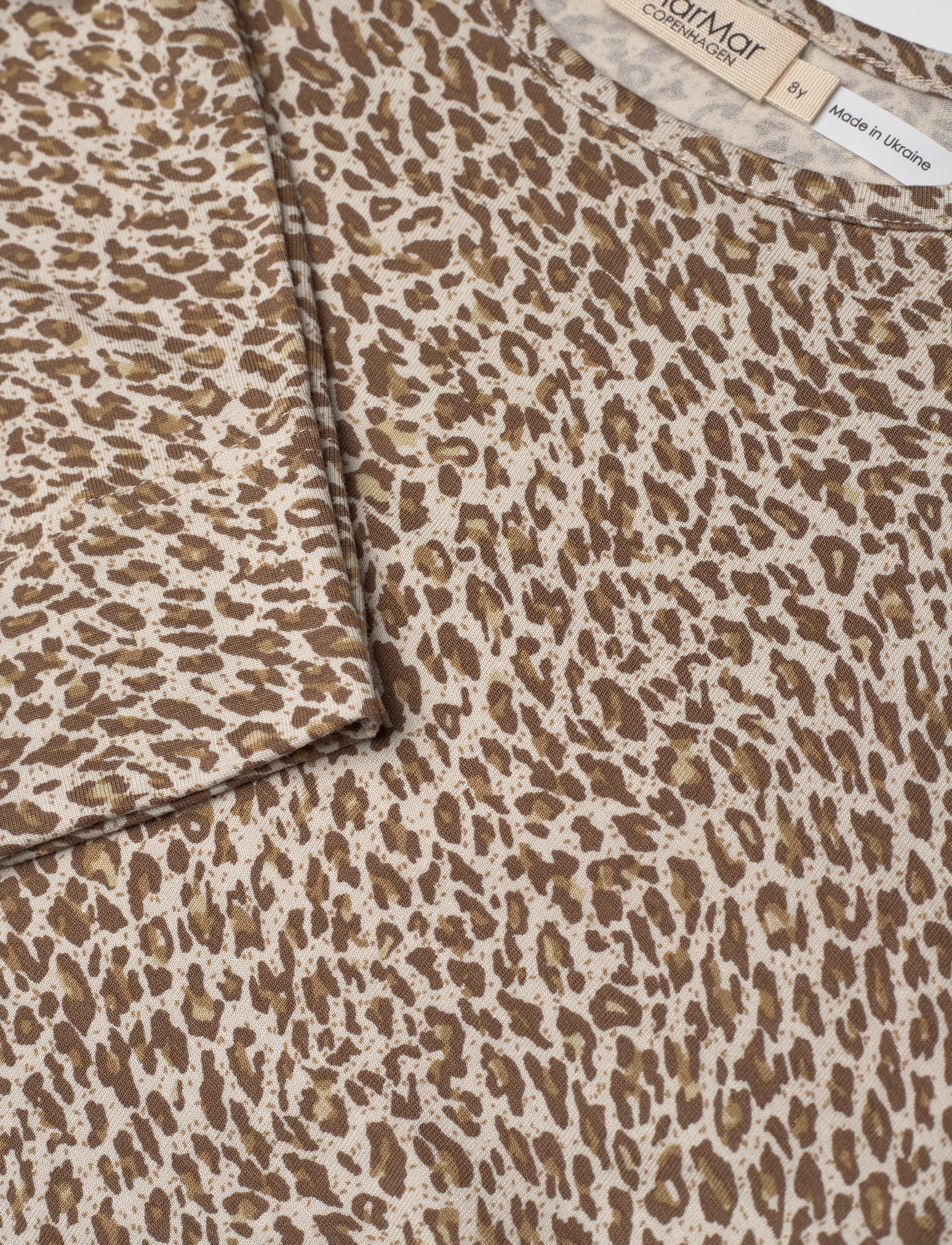 MarMar Copenhagen - Leo Tee - pikkade varrukatega t-särgid - forest brown leo - 4