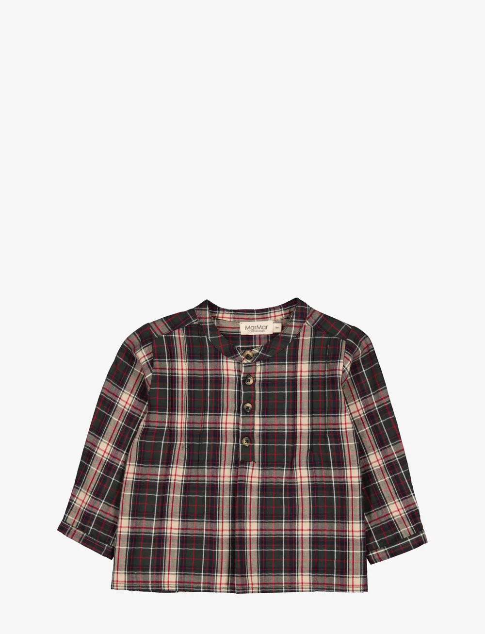 MarMar Copenhagen - Totoro - blouses & tunics - pine check - 0