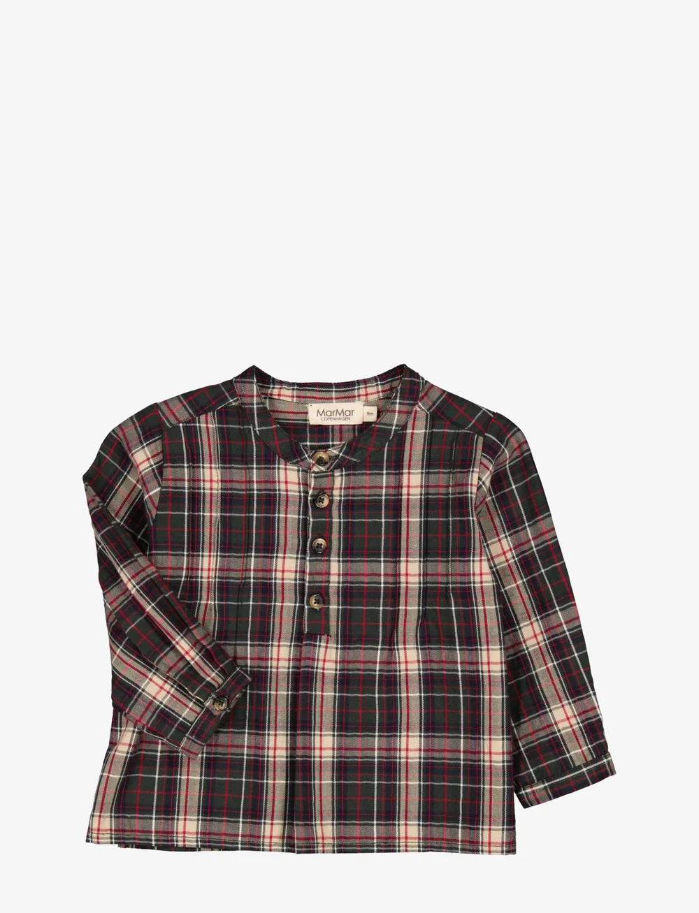 MarMar Copenhagen - Totoro - blouses & tunics - pine check - 1