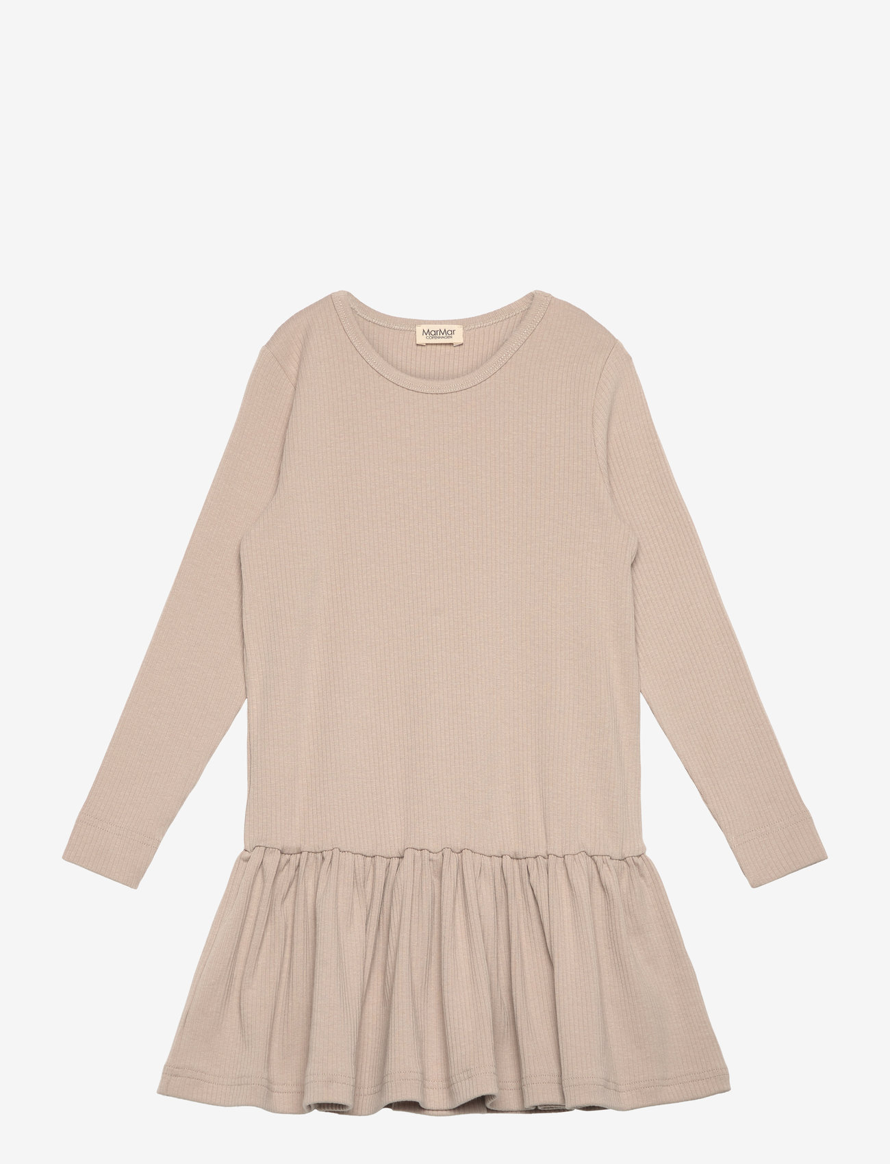 MarMar Copenhagen - Dress Diro - long-sleeved casual dresses - stone wall - 0