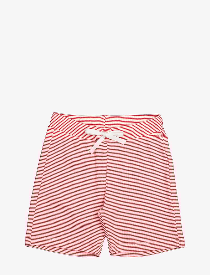 MarMar Copenhagen - Paulo - sweatshorts - red stripe - 0