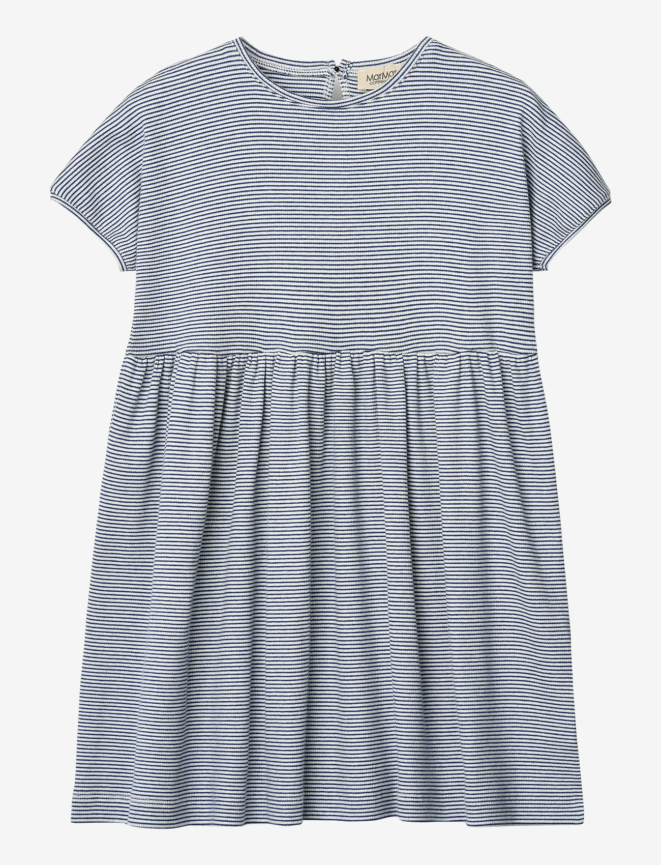 MarMar Copenhagen - Dioa - kurzärmelige freizeitkleider - blue stripe - 0
