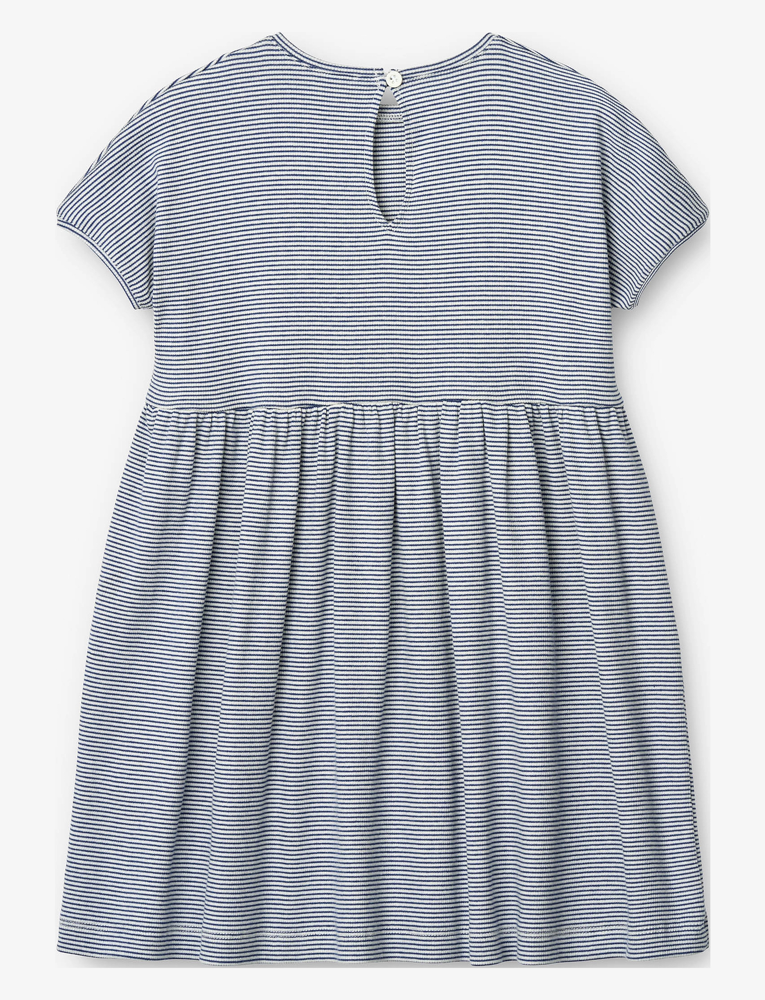 MarMar Copenhagen - Dioa - short-sleeved casual dresses - blue stripe - 2