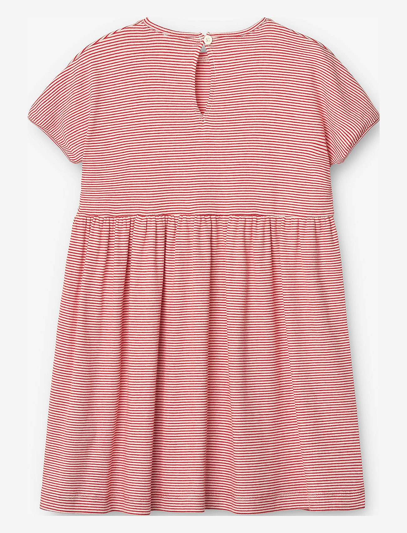 MarMar Copenhagen - Dioa - kurzärmelige freizeitkleider - red stripe - 1