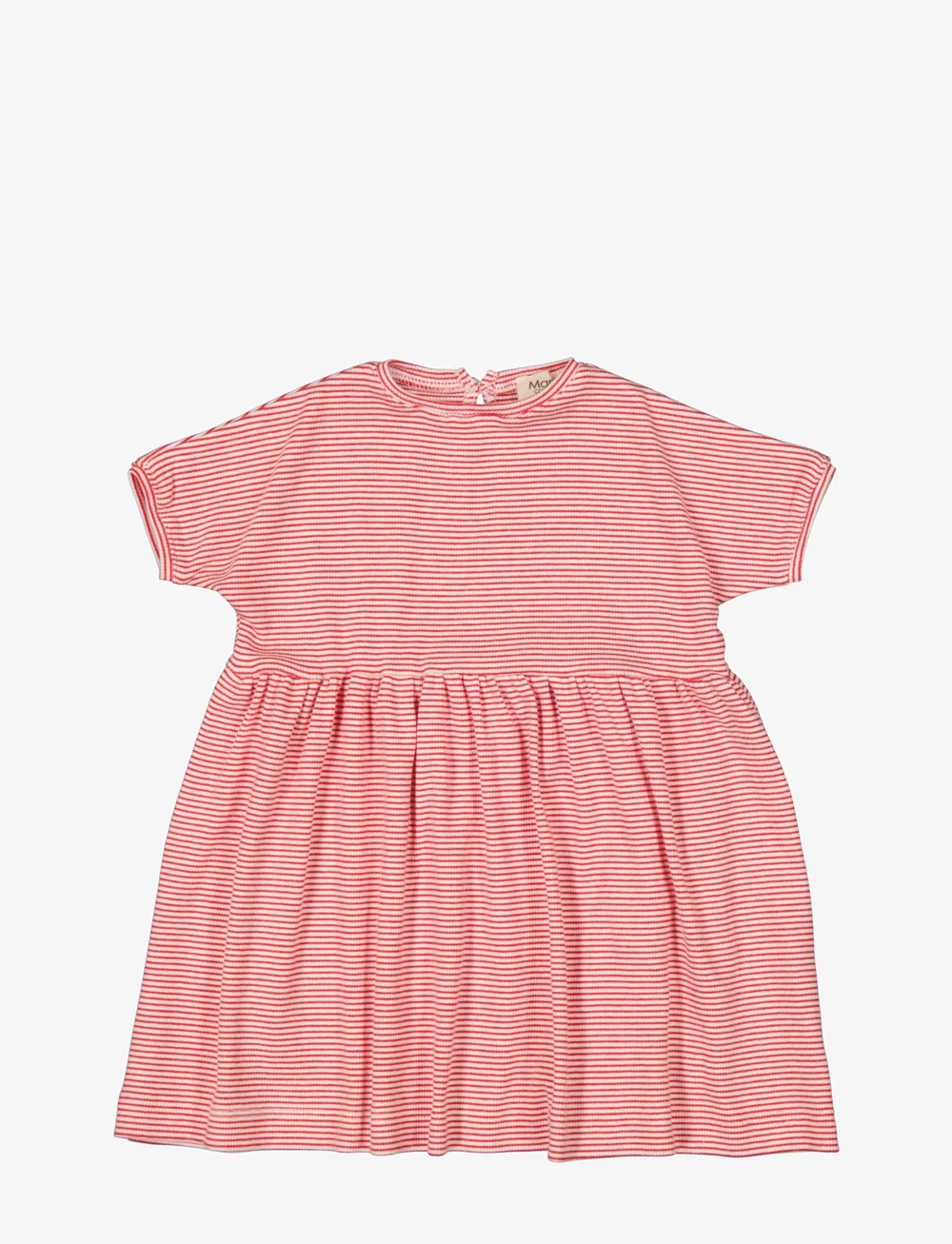 MarMar Copenhagen - Dioa - kortärmade babyklänningar - red stripe - 3