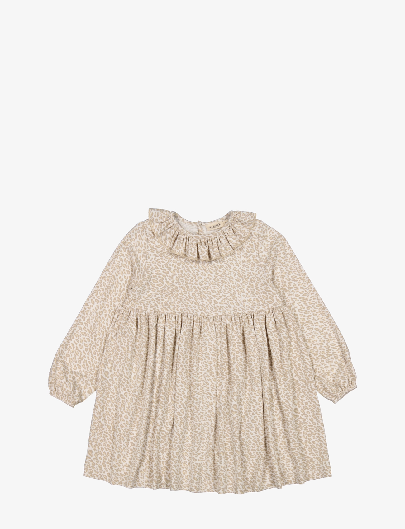 MarMar Copenhagen Diora Frill - Kjoler & nederdele - BEIGE LEO / beige
