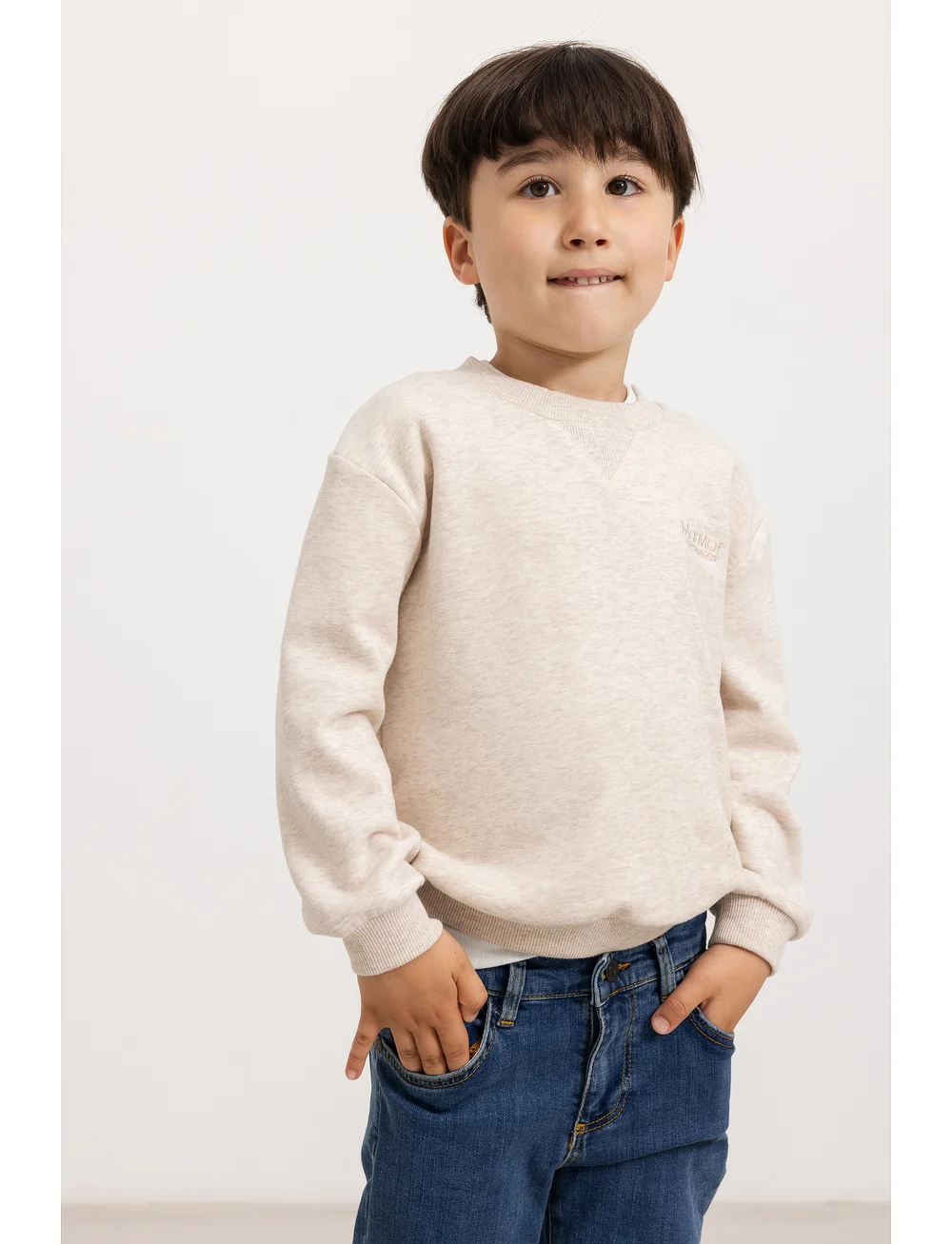 MarMar Copenhagen - Thanos - sweatshirts - light beige mel. - 3