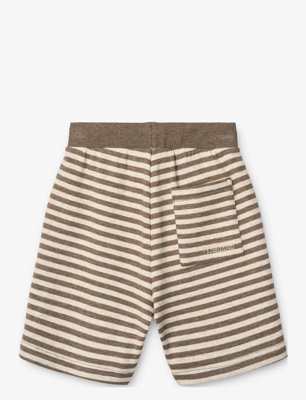 MarMar Copenhagen - Pelon S - sweat shorts - brown stripe mel. - 2