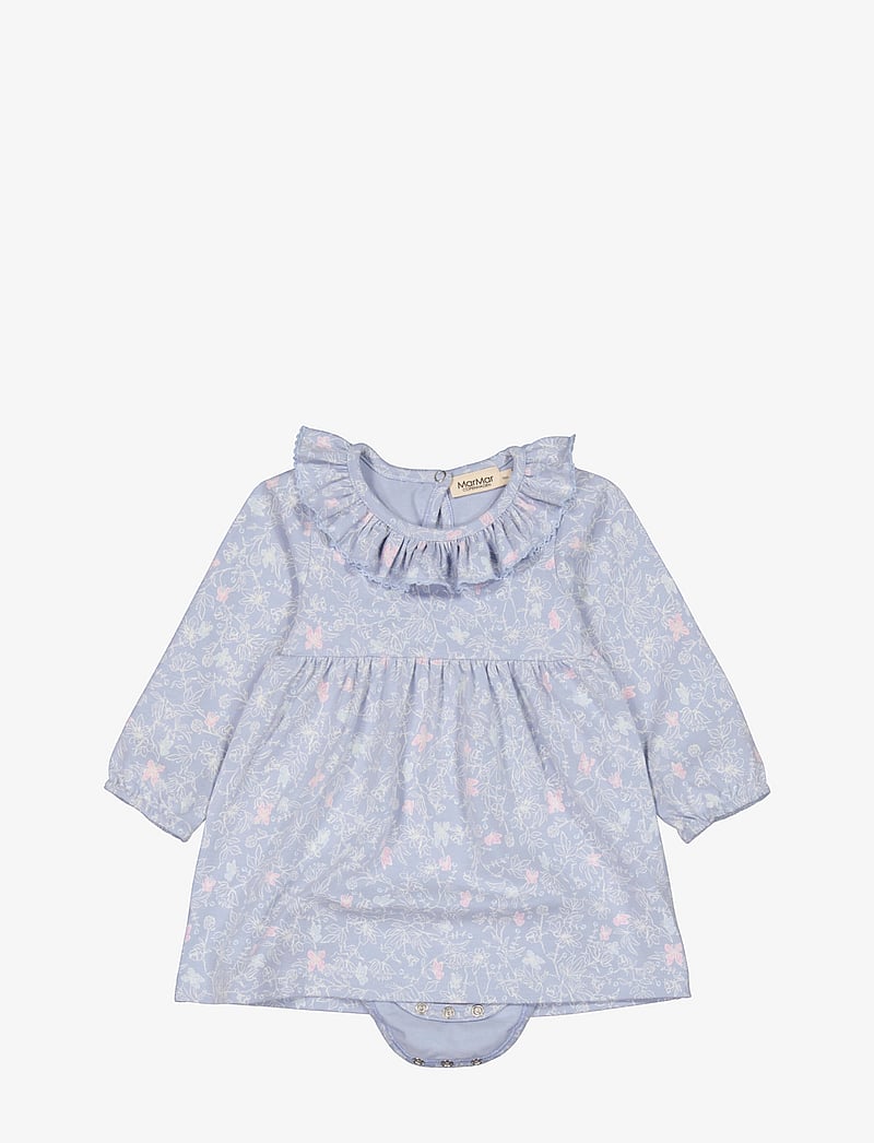 MarMar Copenhagen - Raya - pikkade varrukatega beebi kleidid - butterfly meadow - 2