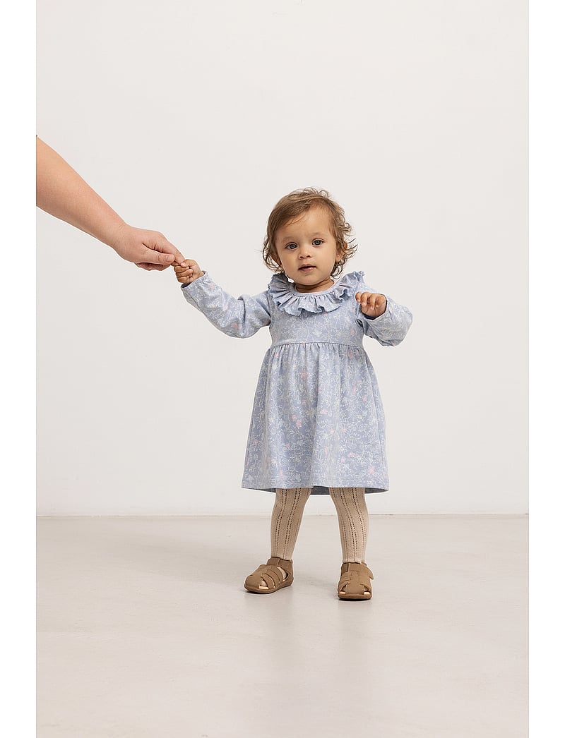 MarMar Copenhagen - Raya - pikkade varrukatega beebi kleidid - butterfly meadow - 0