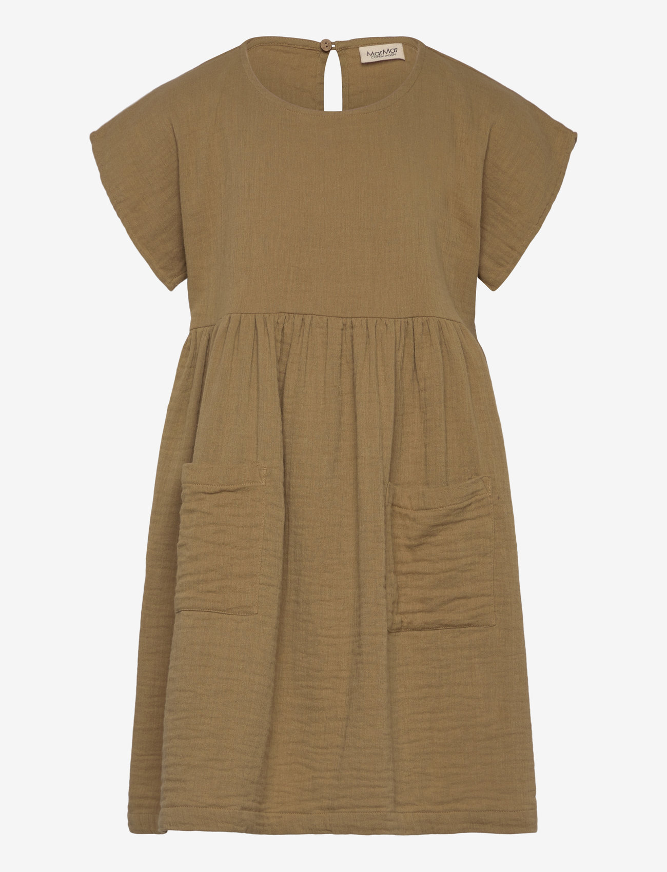 MarMar Copenhagen - Doriana - kurzärmelige freizeitkleider - dark dijon - 0