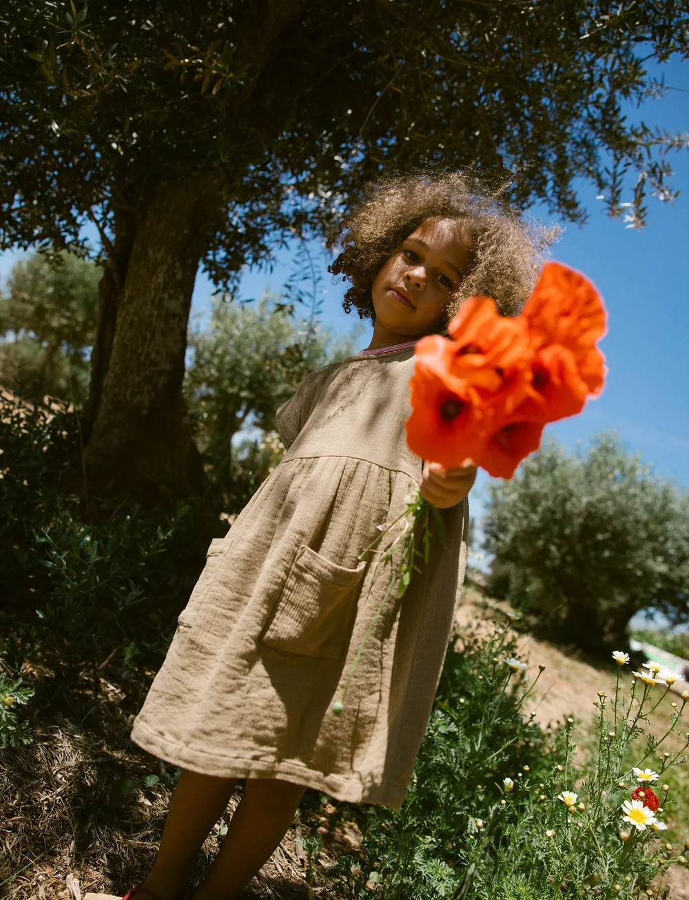 MarMar Copenhagen - Doriana - kurzärmelige freizeitkleider - dark dijon - 0