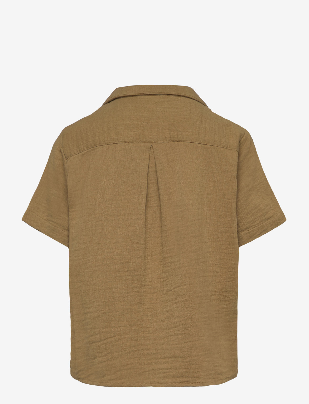 MarMar Copenhagen - Tage - lühikeste varrukatega särgid - dark dijon - 2