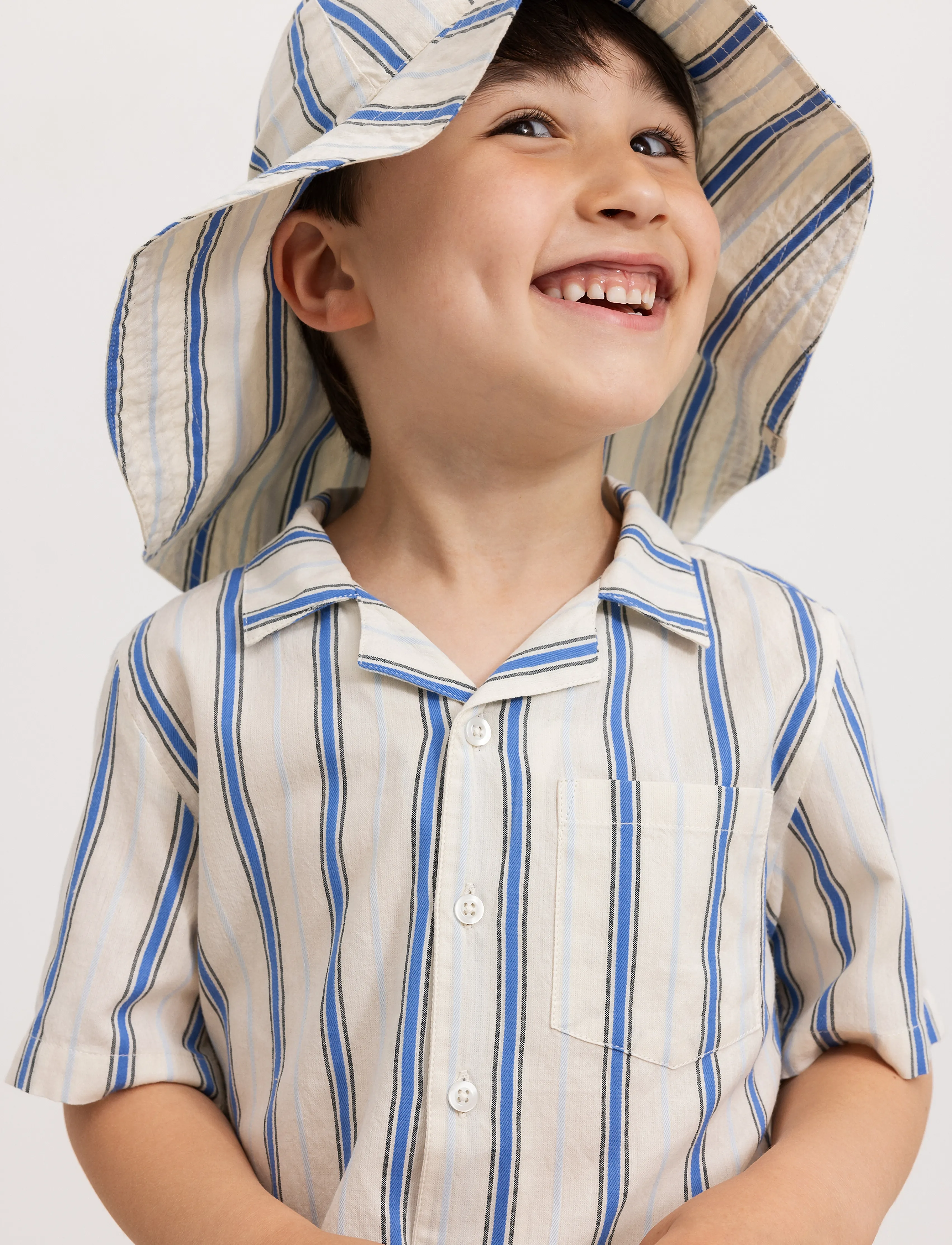 MarMar Copenhagen - Tage - chambray stripe - 2