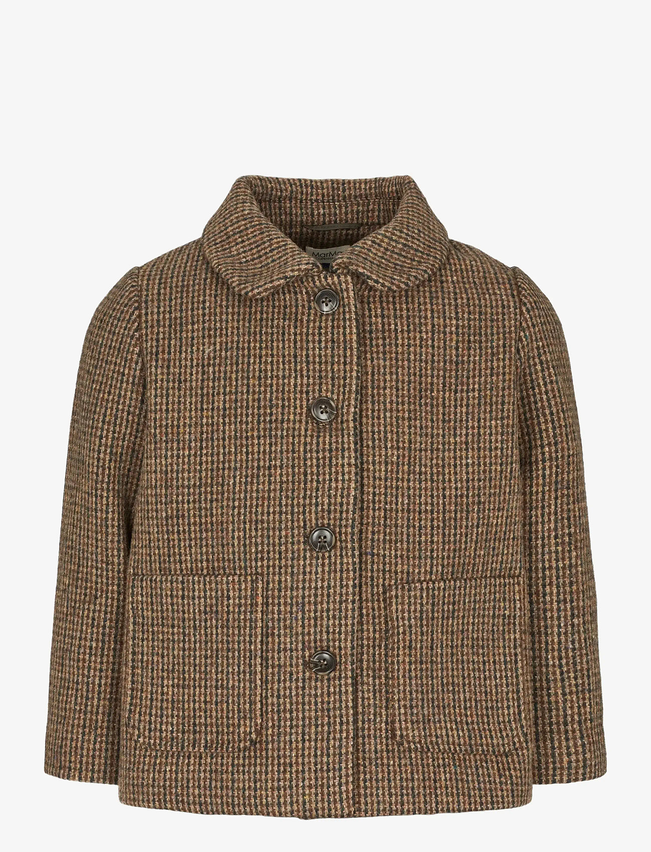 MarMar Copenhagen - Oval Jacket - vårjackor - earthy check - 0