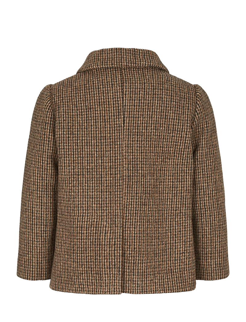 MarMar Copenhagen - Oval Jacket - tunna jackor - earthy check - 2