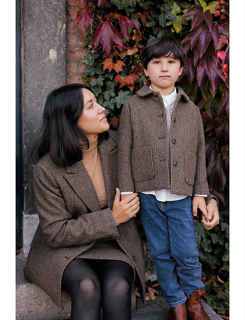 MarMar Copenhagen - Oval Jacket - tunna jackor - earthy check - 0