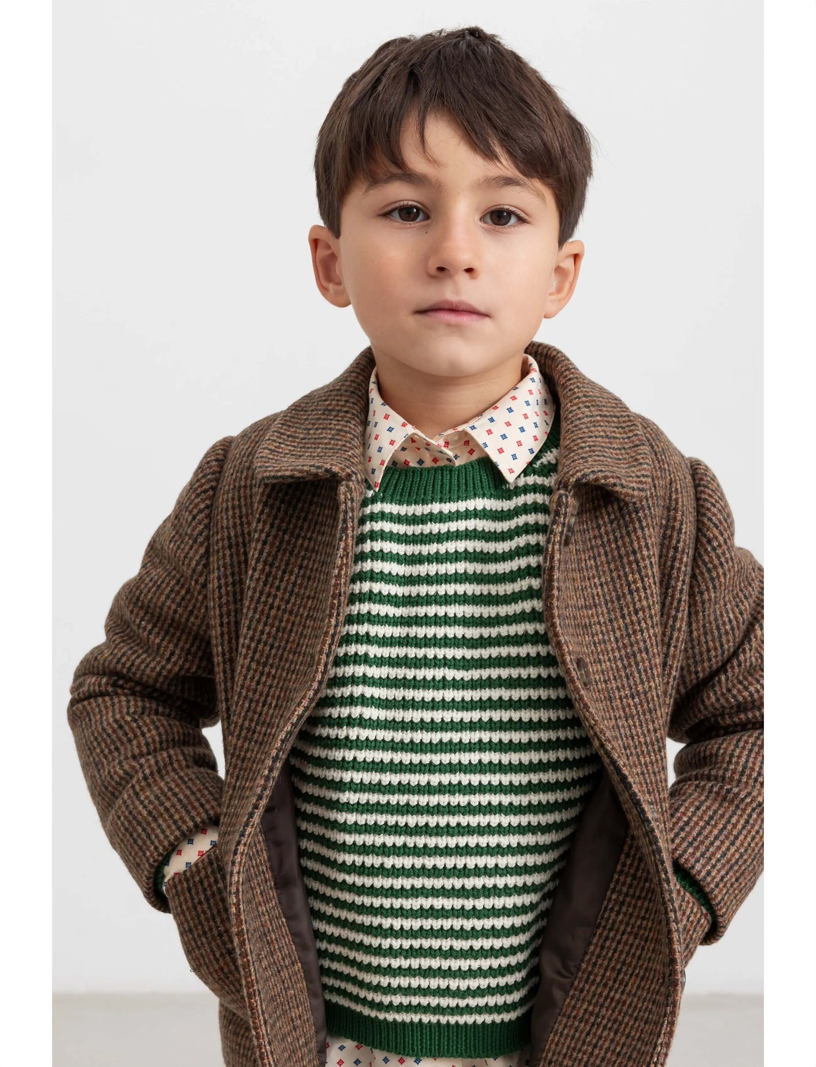 MarMar Copenhagen - Oval Jacket - earthy check - 3