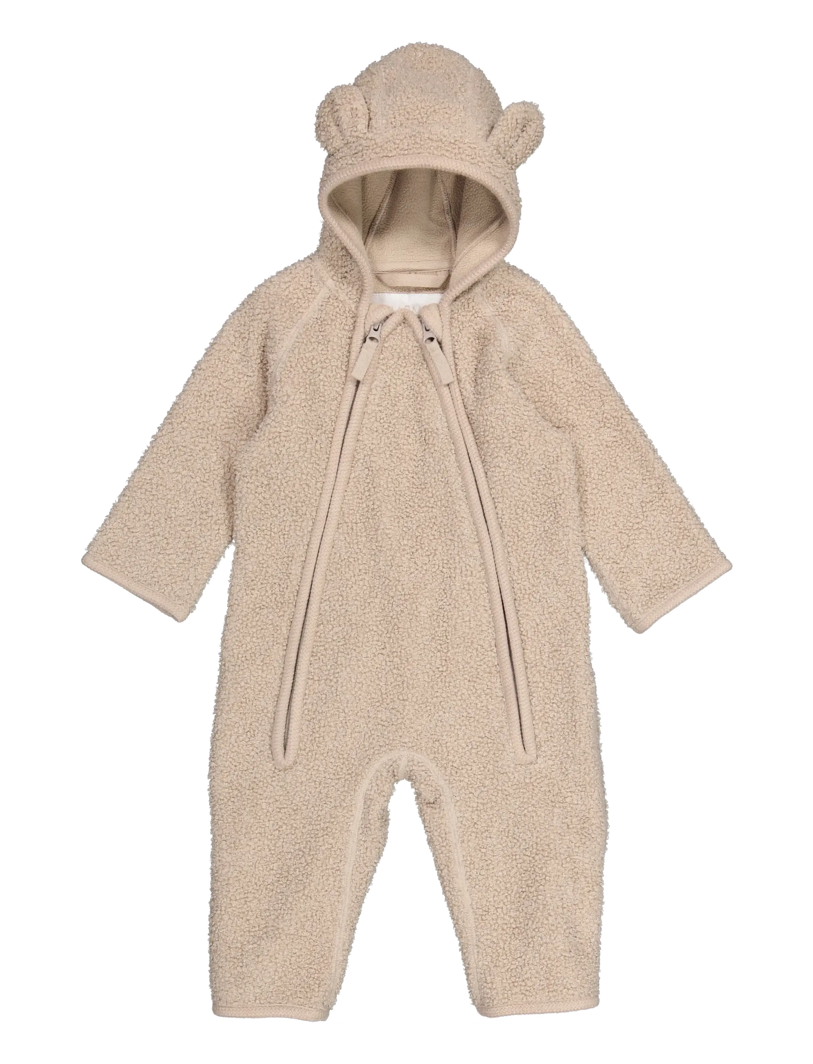 MarMar Copenhagen Robert Suit - Fleece Overalls - OYSTER GREY / beige