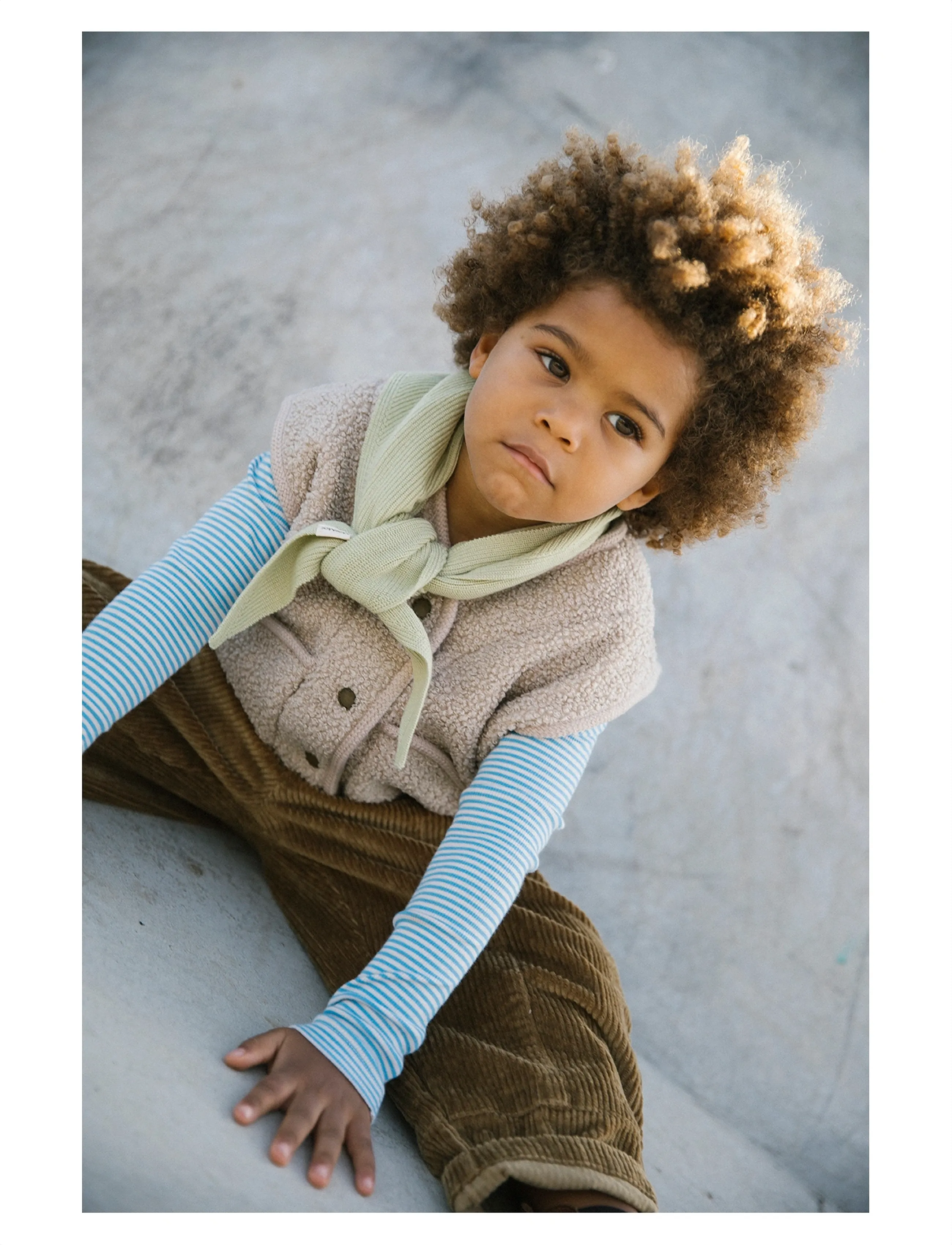 MarMar Copenhagen - Jolly Waistcoat - oyster grey - 3