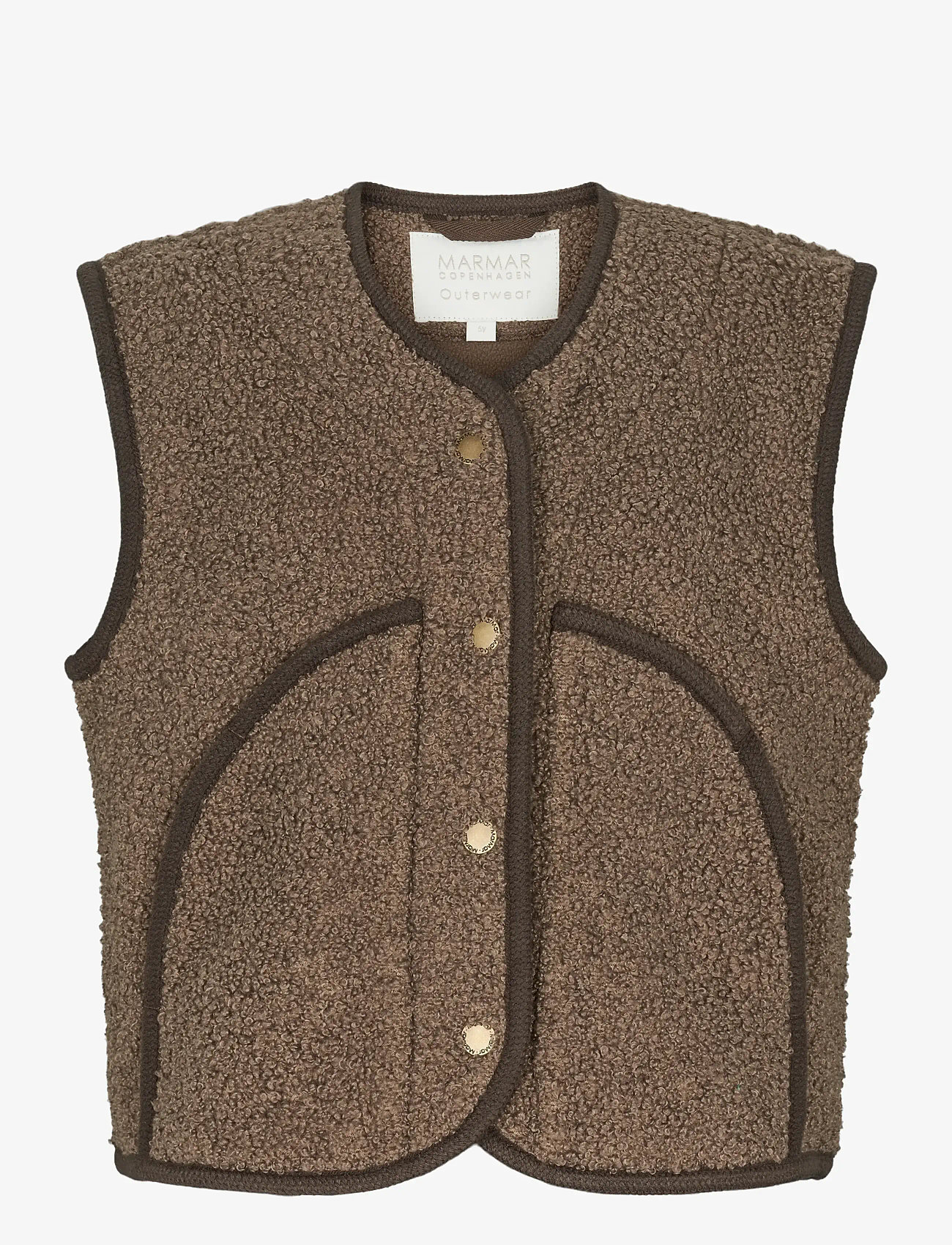 MarMar Copenhagen - Jolly Waistcoat - shoppa efter ålder - terre - 1
