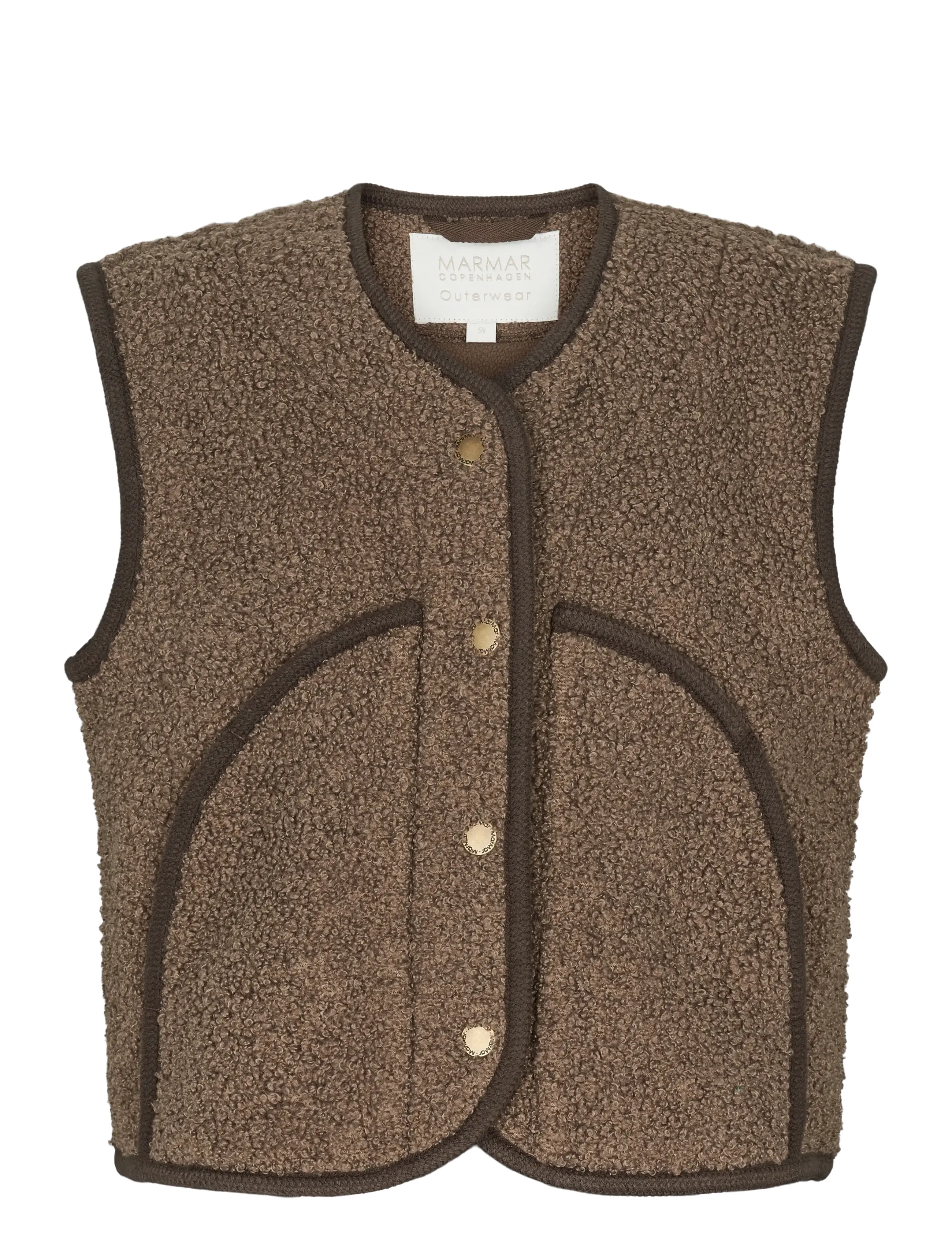 MarMar Copenhagen - Jolly Waistcoat - terre - 1