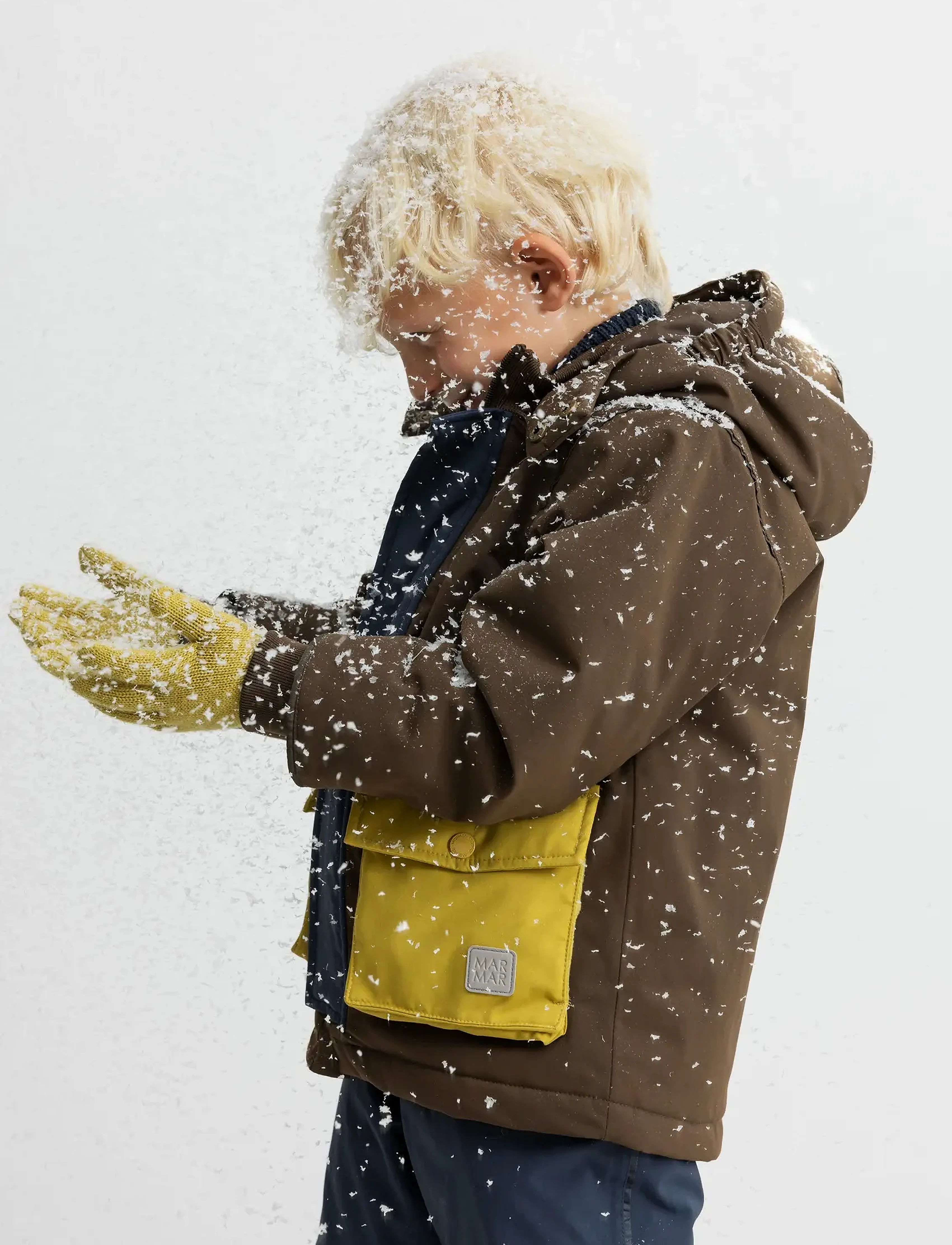 MarMar Copenhagen Omas Jacket, 116, Jackets & Coats, Braun - Winter Jackets, Kinder