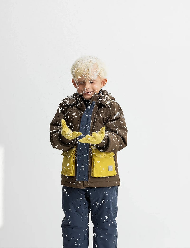 MarMar Copenhagen - Omas Jacket - puhvis ja polsterdatud - deep choco block - 3