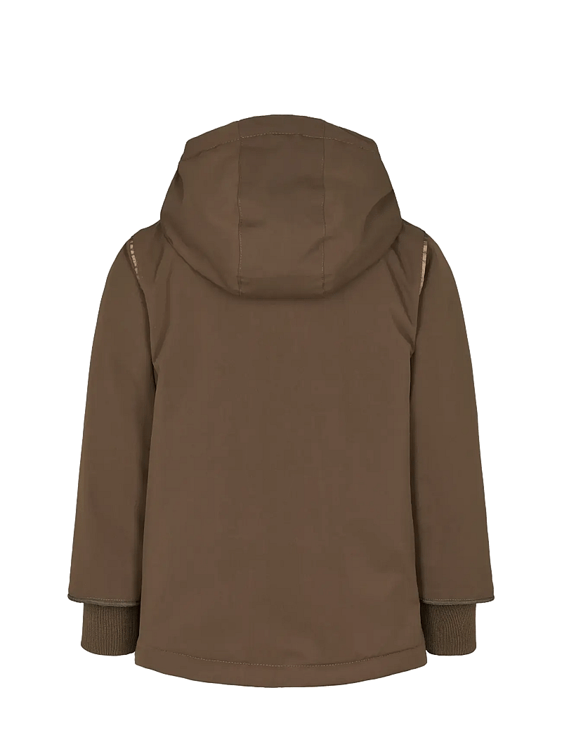 MarMar Copenhagen - Omas Jacket - puhvis ja polsterdatud - deep choco block - 2