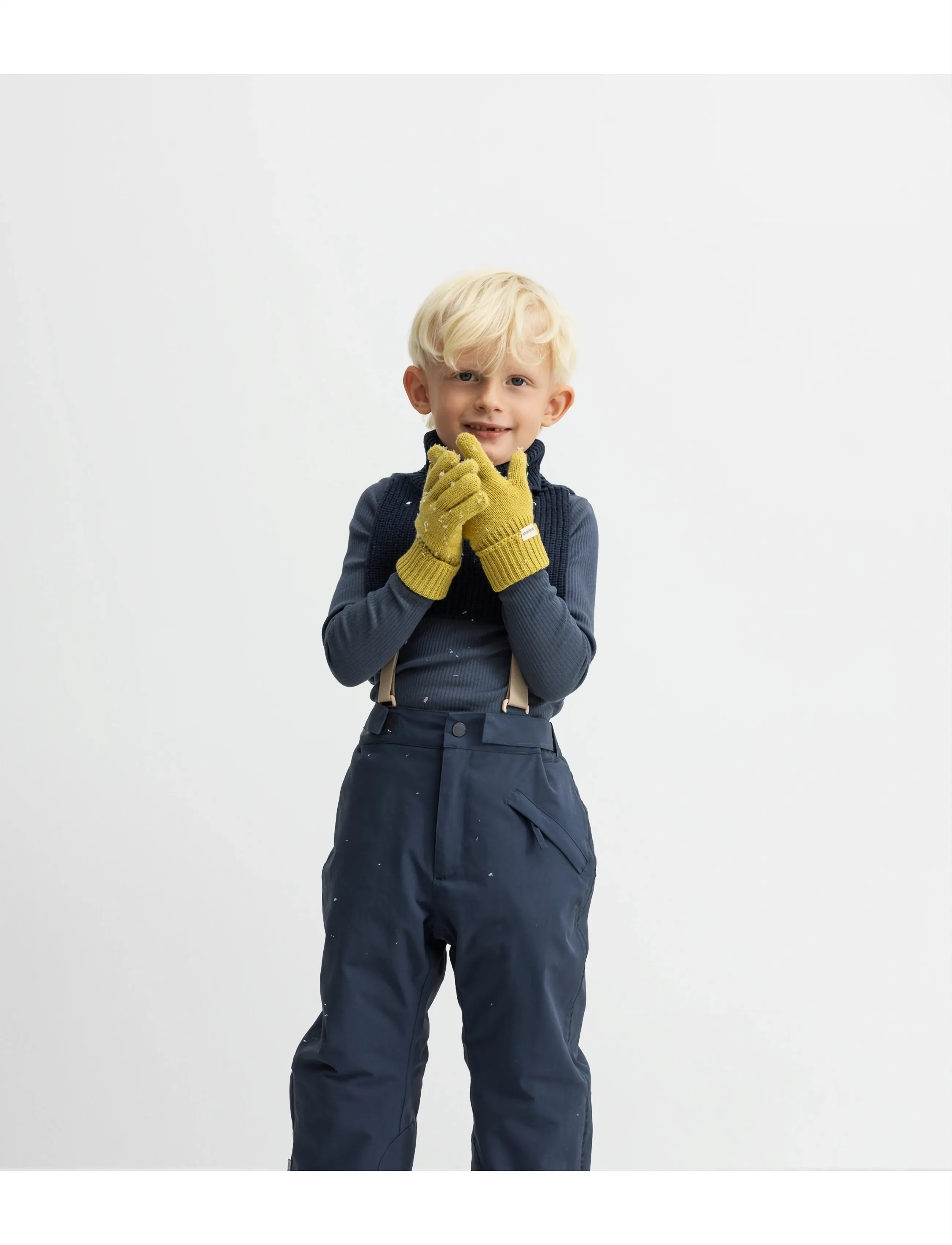 MarMar Copenhagen Orla Pants, 110, Snow-ski Clothing, Beige - Kinder