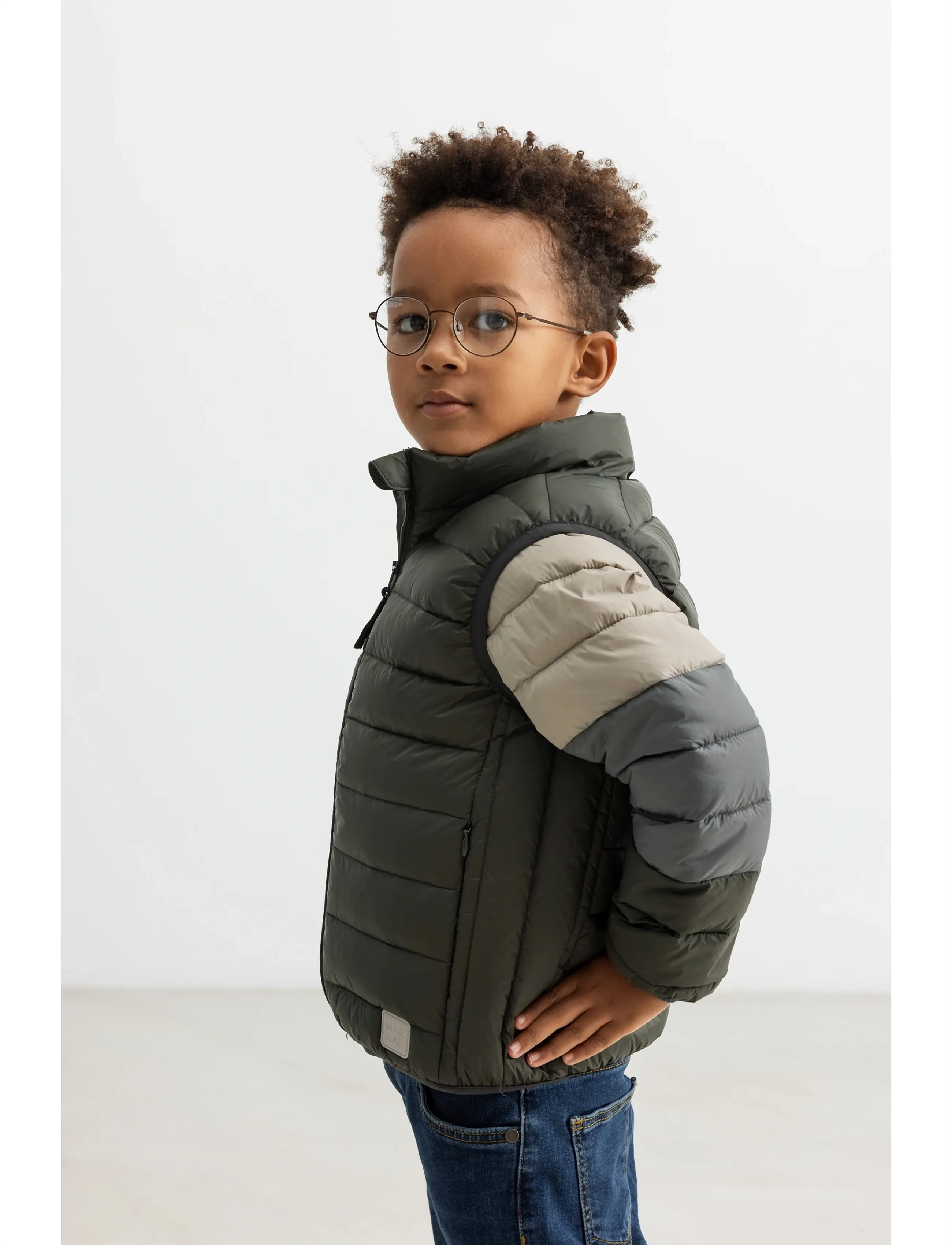 MarMar Copenhagen - Owe Jacket - dunjakker & forede jakker - coal block - 5