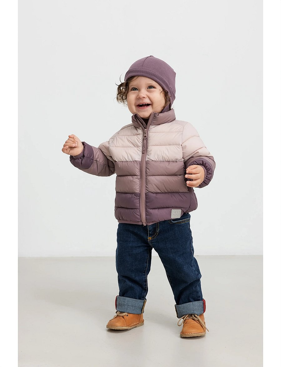 MarMar Copenhagen - Owe Jacket - winterjacke - plum shadow block - 0