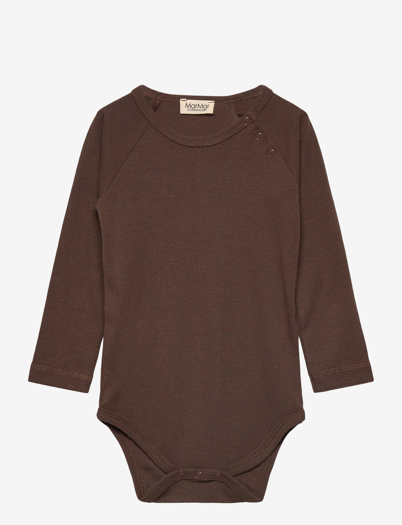 MarMar Copenhagen - Base Body LS - langärmelige bodys - deep choco - 0