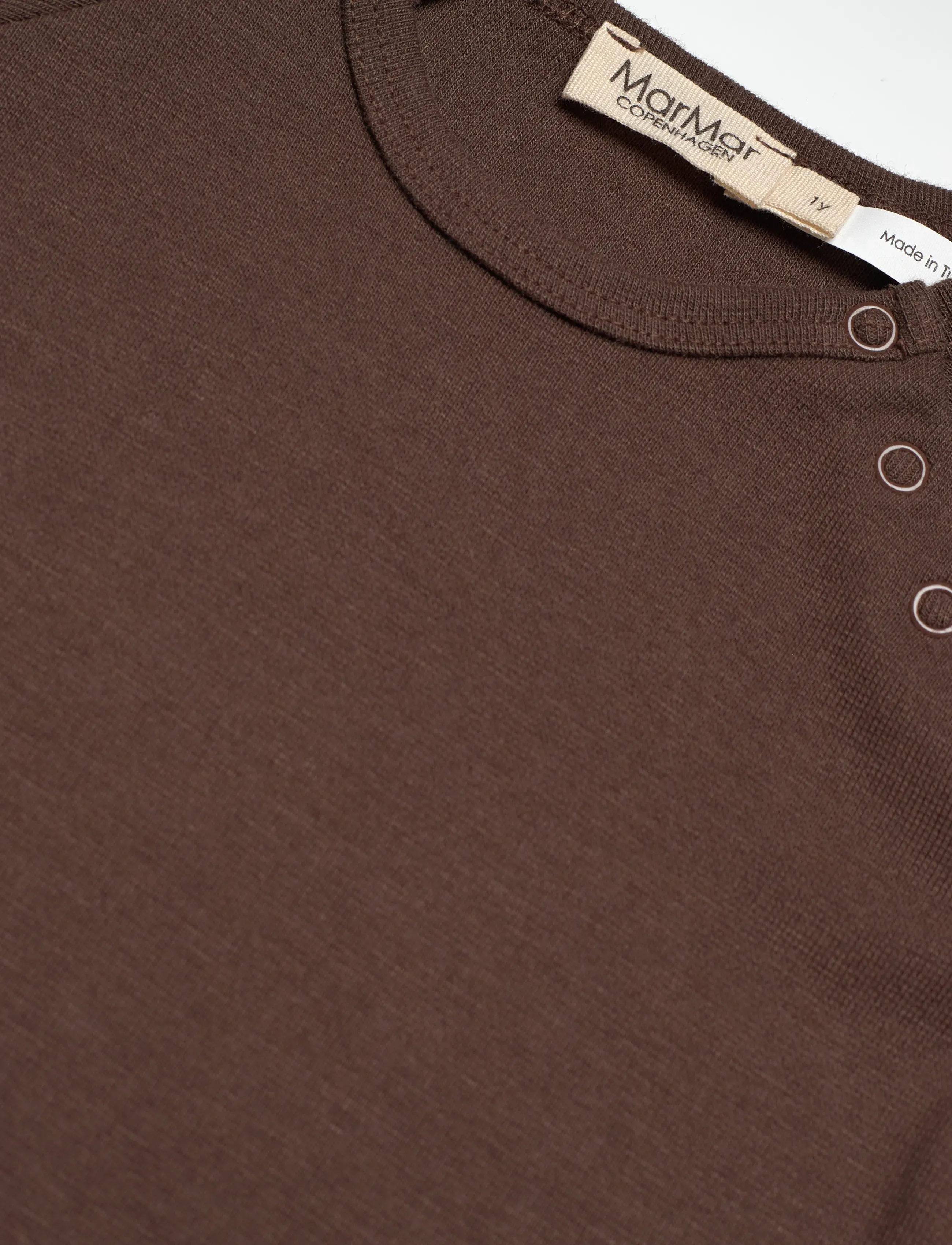 MarMar Copenhagen - Base Body LS - langerma samfellur - deep choco - 2