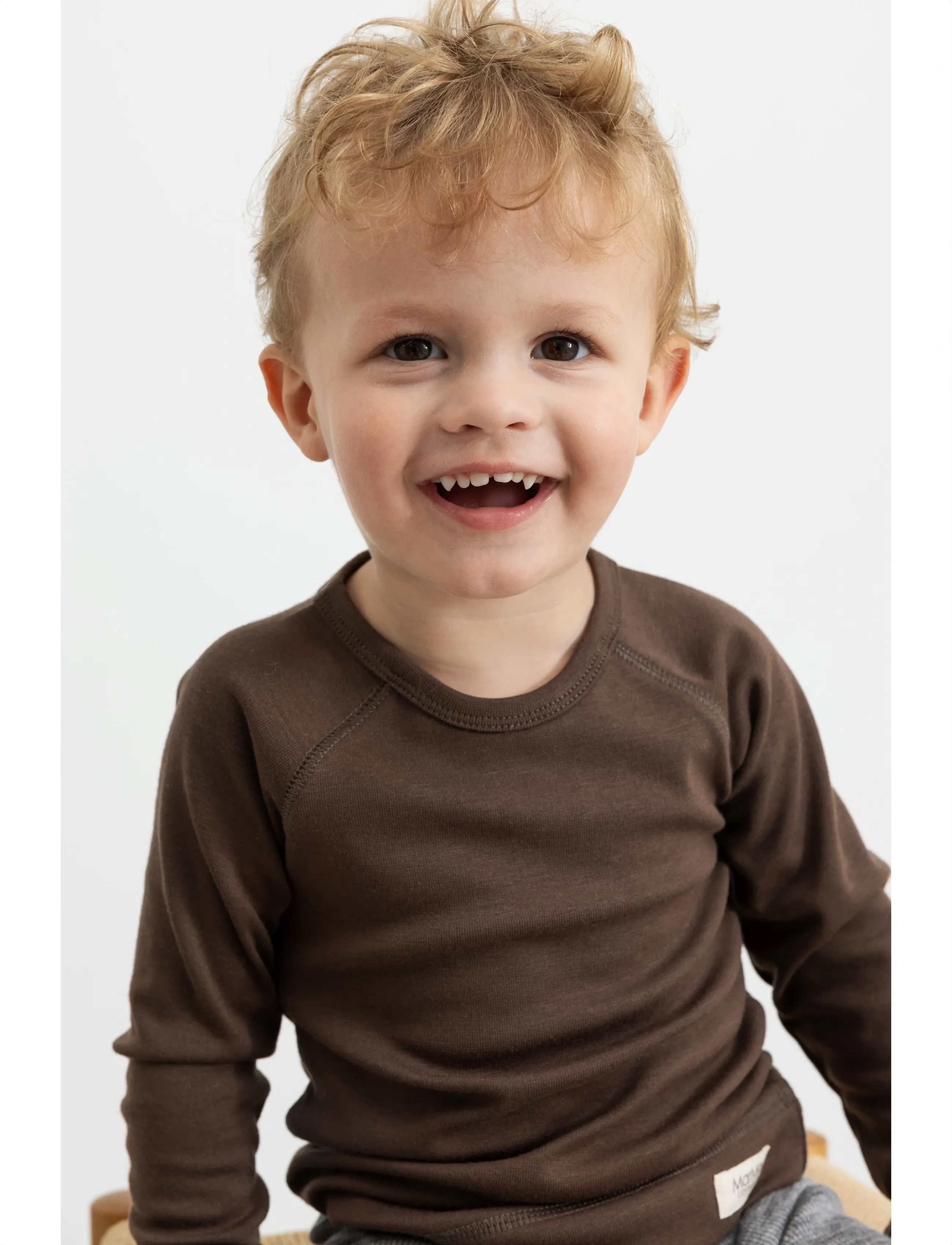 MarMar Copenhagen - Base Tee LS - deep choco - 3