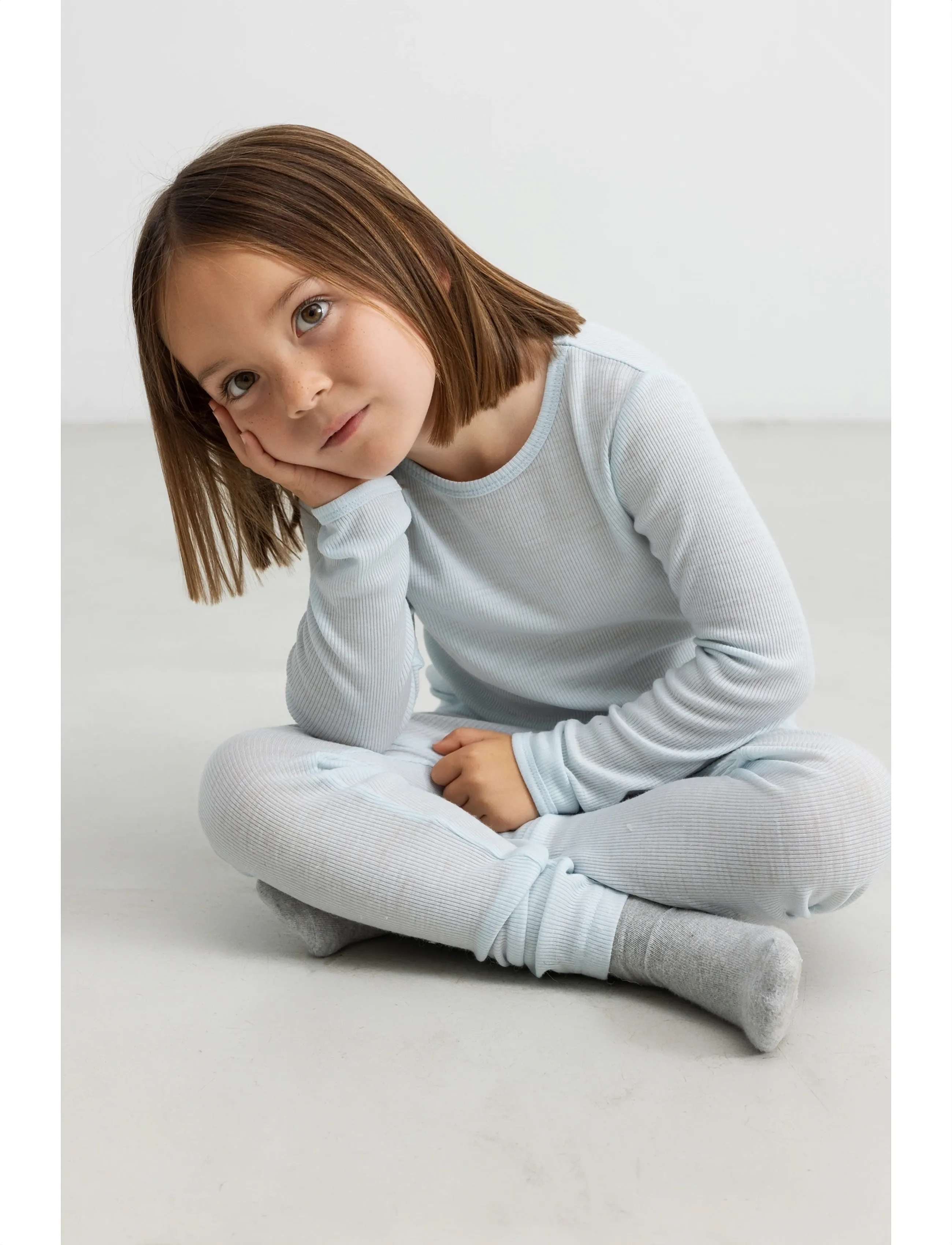 MarMar Copenhagen Tamra - Toppe og t-shirts - ICECUBE / blue