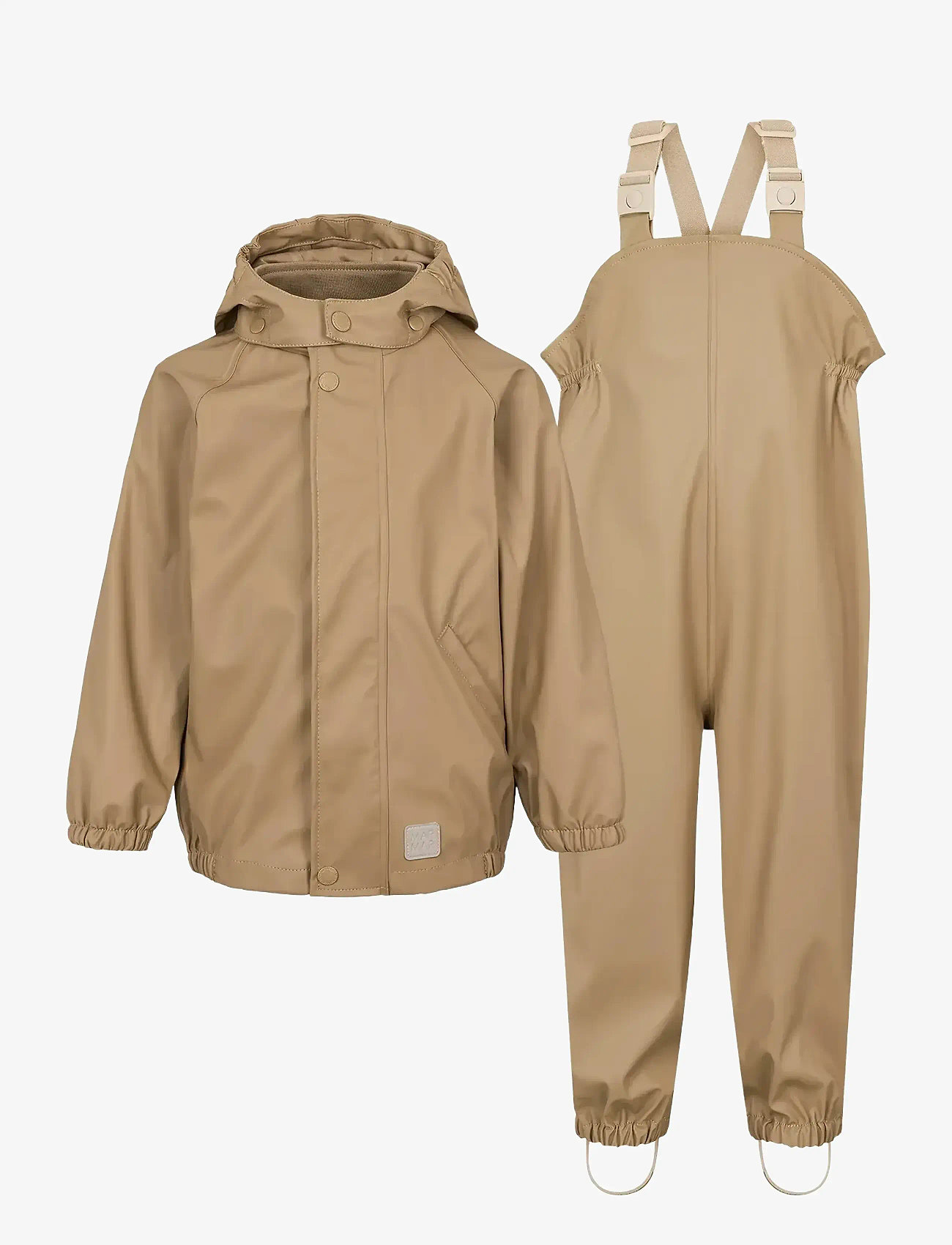 MarMar Copenhagen - Oddy Set - regnställ - sepia brown - 1