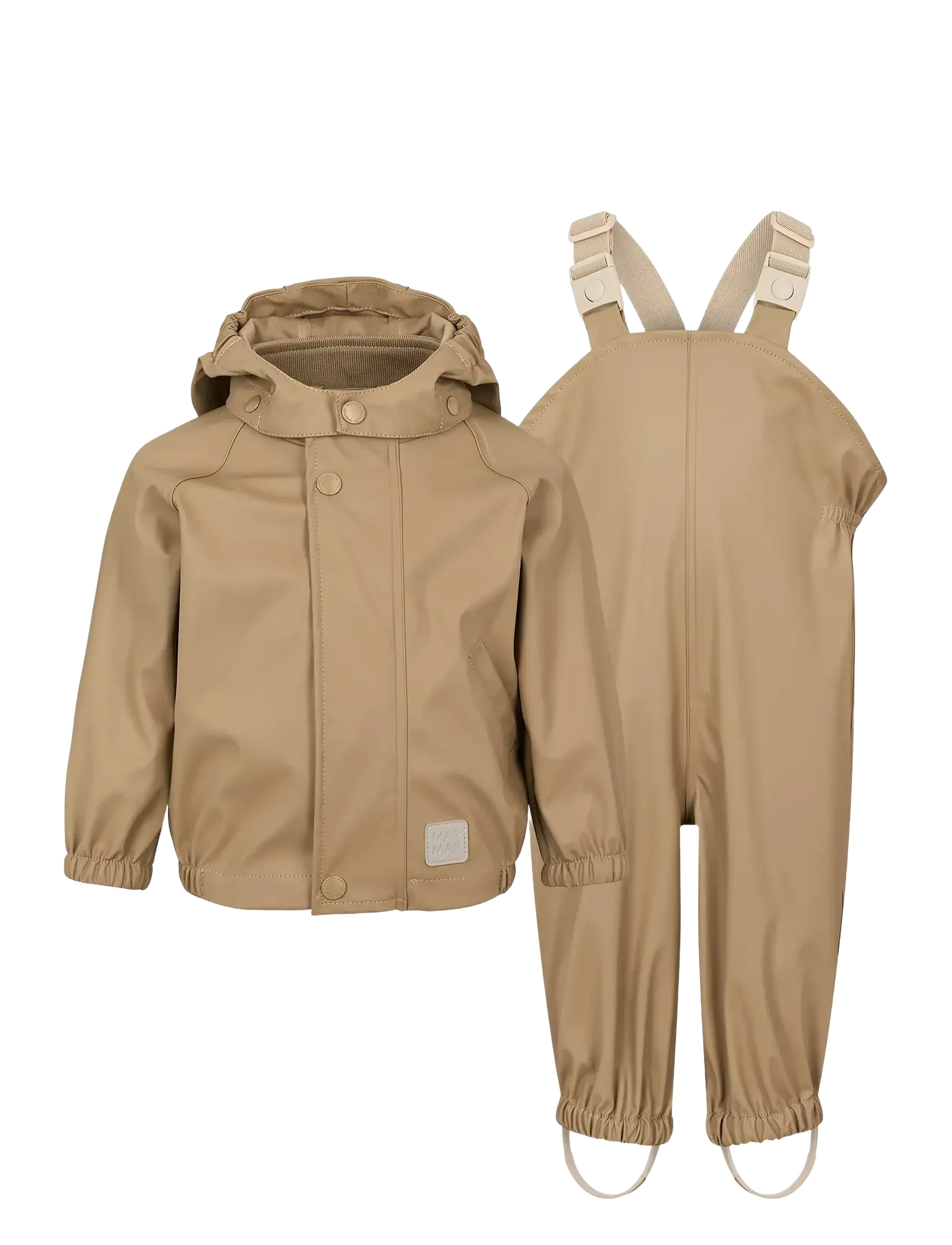 MarMar Copenhagen - Oddy Set - regnsæt - sepia brown - 5