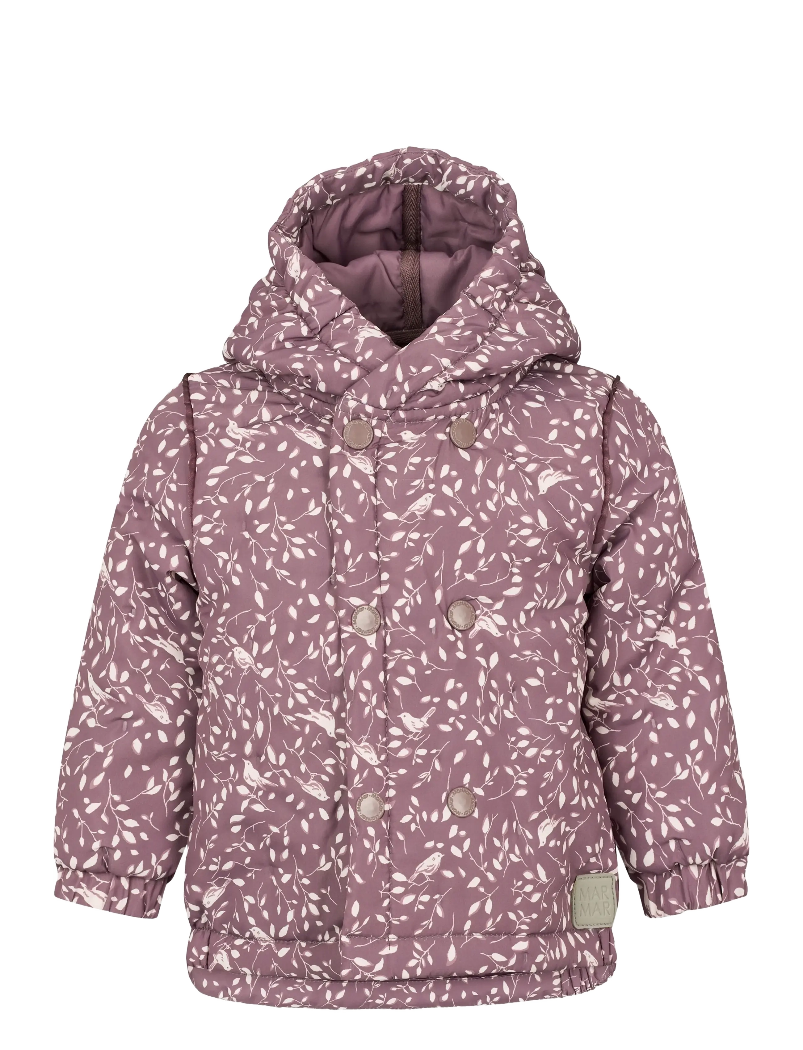 MarMar Copenhagen Omana Jacket - Termojoped - BIRDS / purple