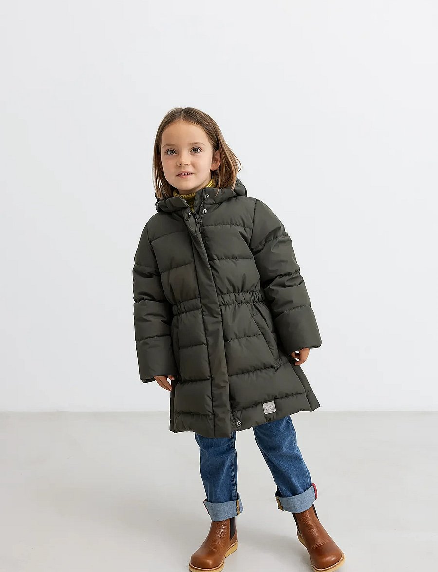 MarMar Copenhagen - Oxford Coat - puhvis ja polsterdatud - dark moss - 2