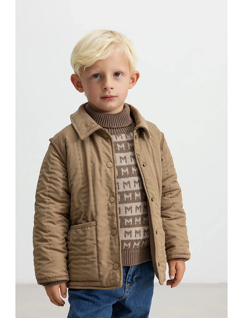 MarMar Copenhagen - Talmi B - stickade tröjor - terre stripe - 4