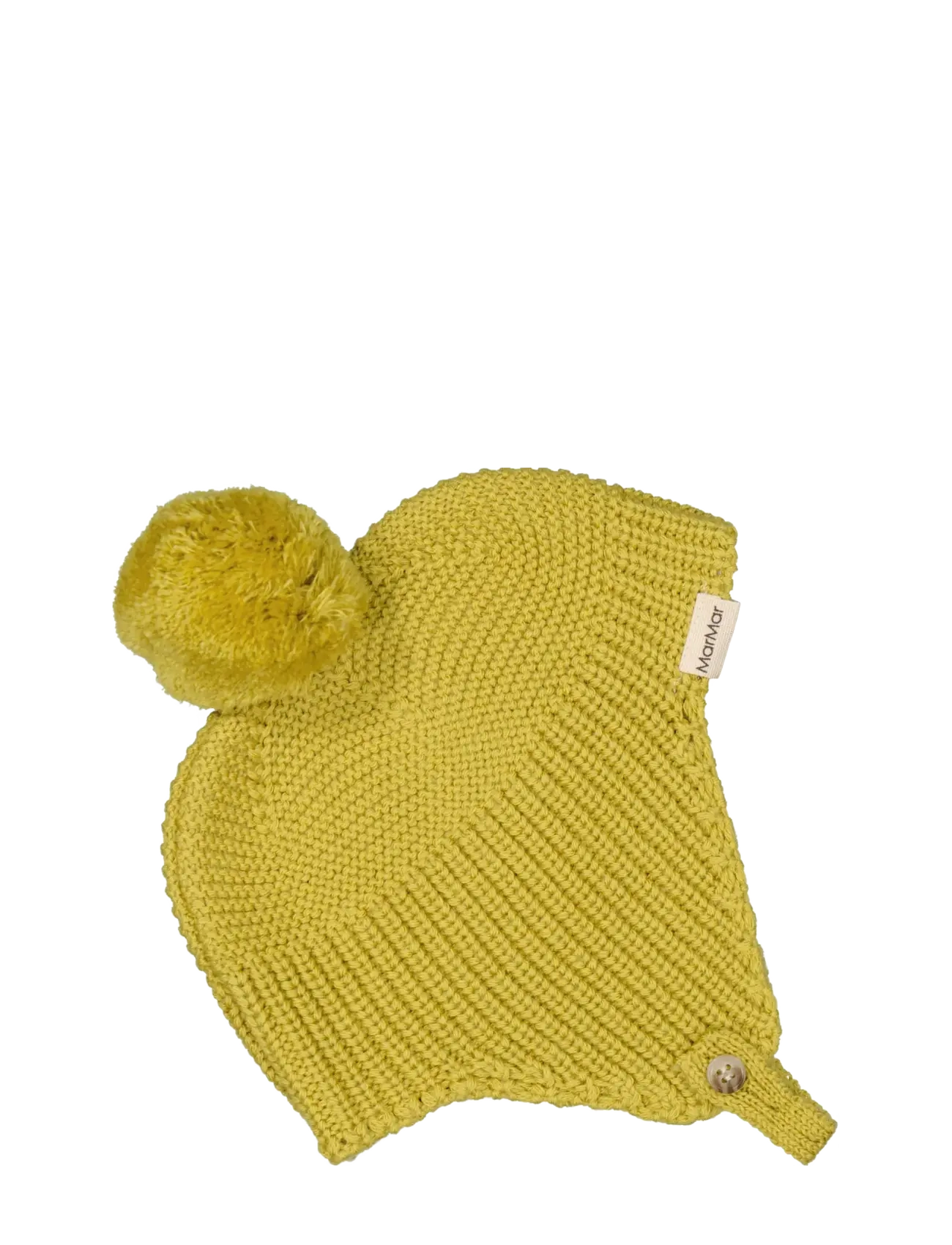 MarMar Copenhagen Aly Pompom - Last chance - GREEN MUSTARD / yellow