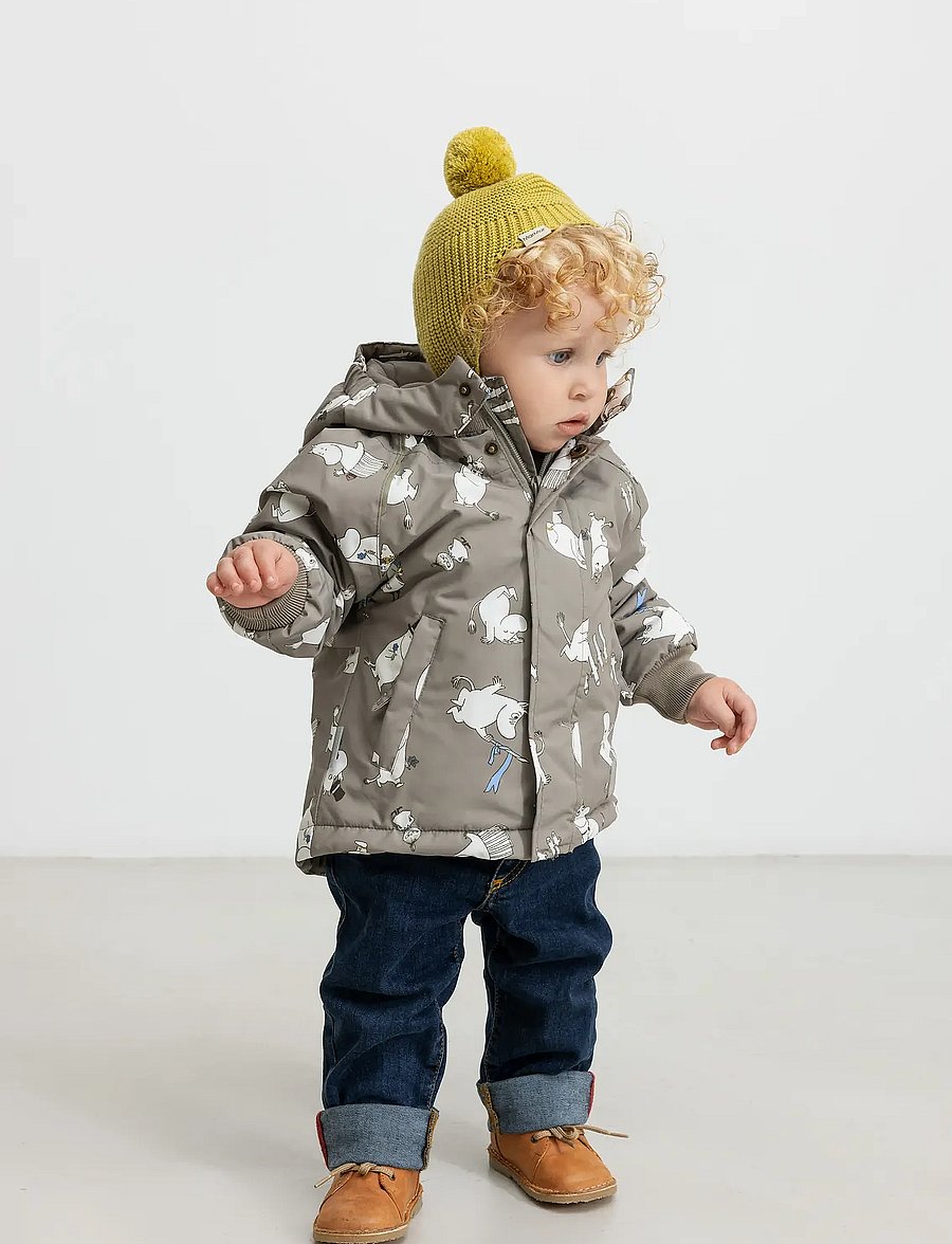 MarMar Copenhagen - Aly Pompom - kootud mütsid - green mustard - 0