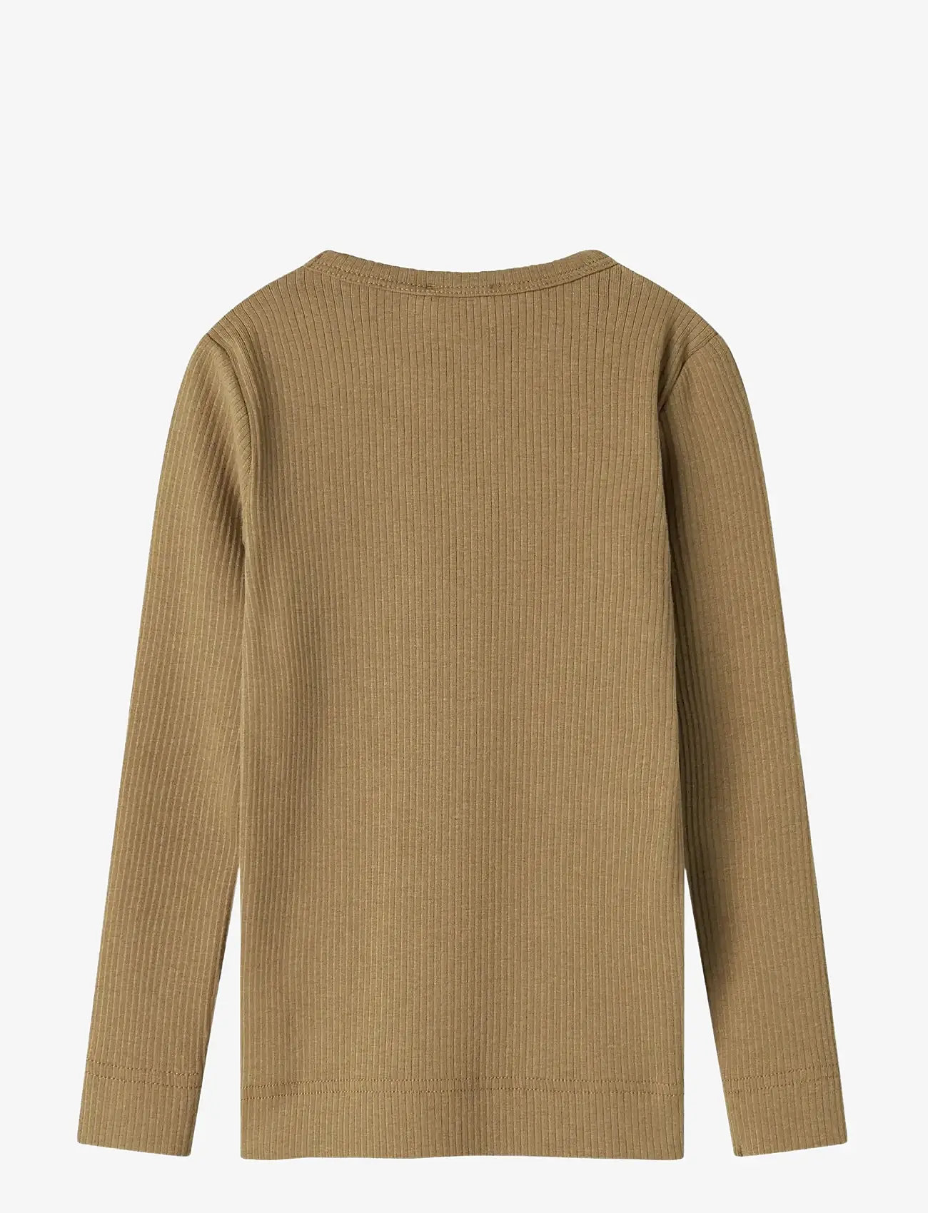 MarMar Copenhagen - Plain Tee LS - efterårstøj - dark bronze - 1