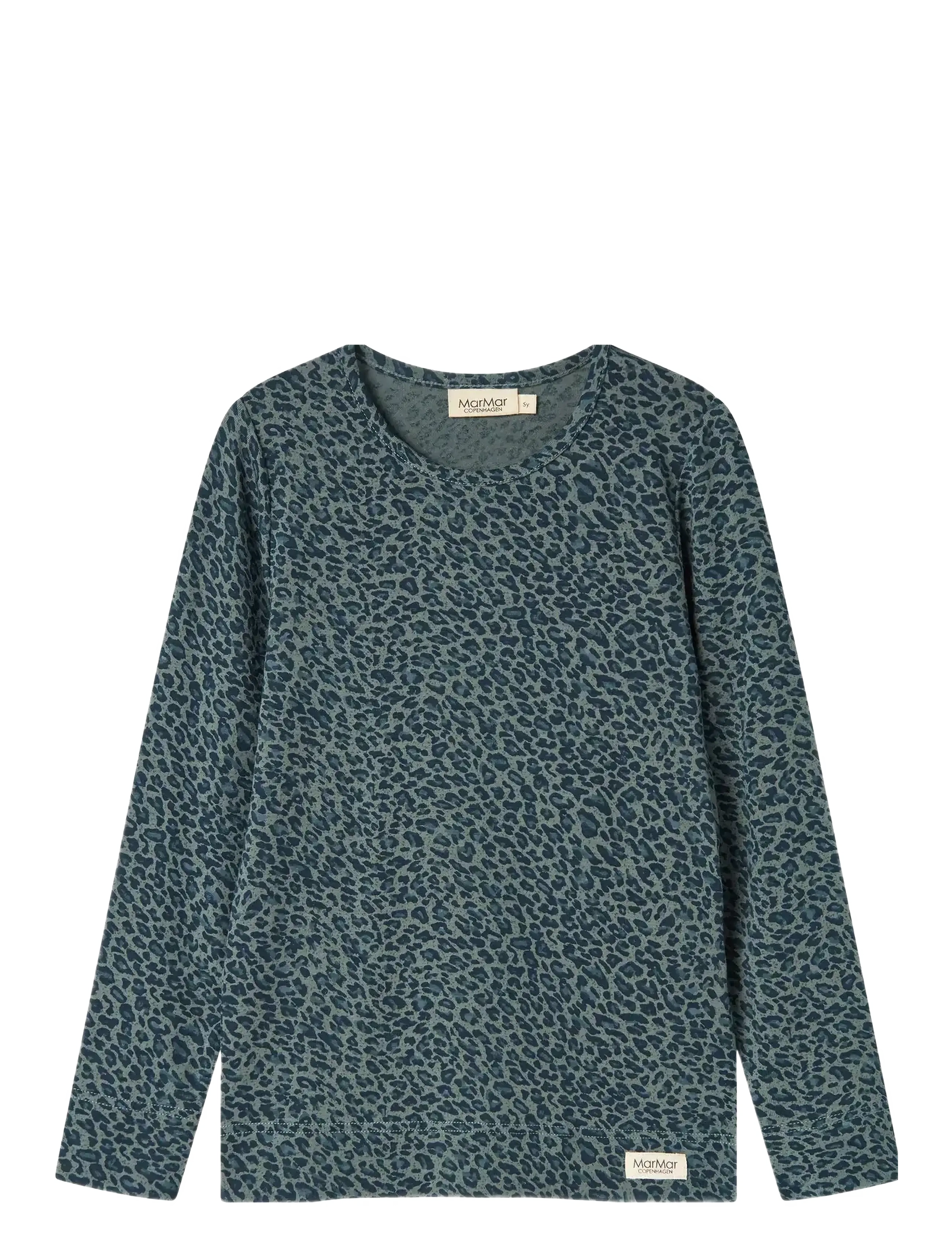 MarMar Copenhagen - Leo Tee - langärmelig - dusty green leo - 1