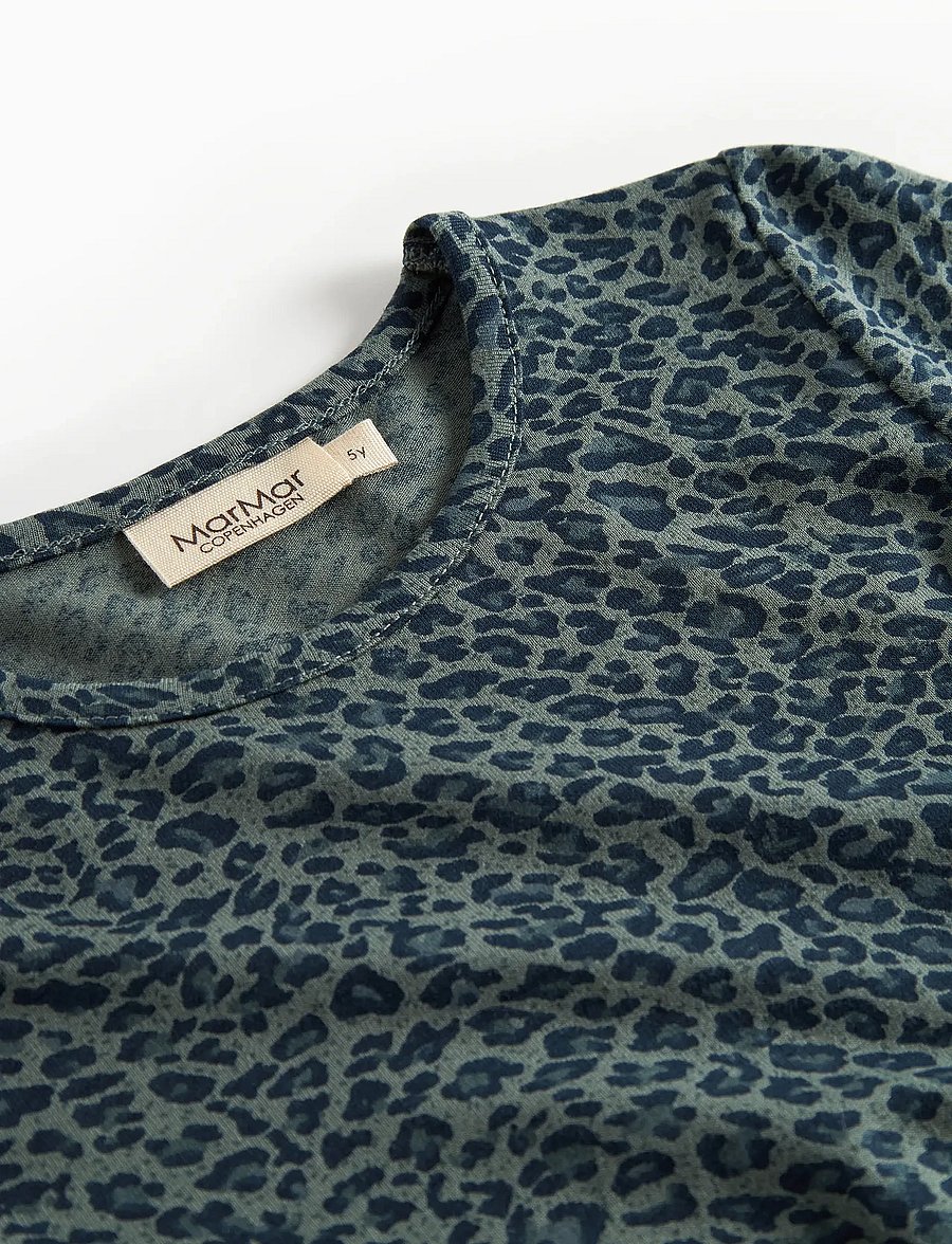 MarMar Copenhagen - Leo Tee - långärmade t-shirts - dusty green leo - 4